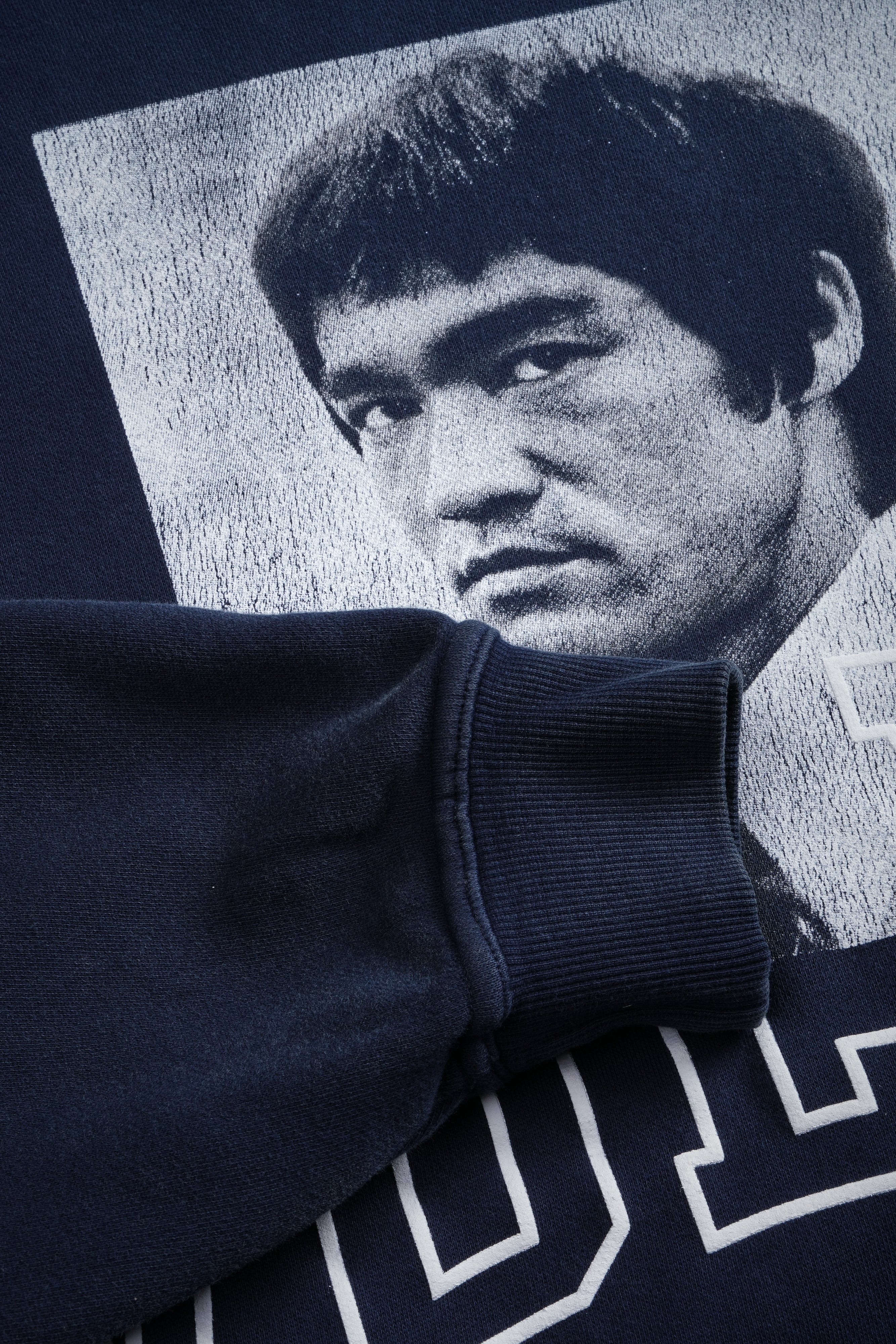 Bruce Lee Forever Pierce Hoodie in Navy