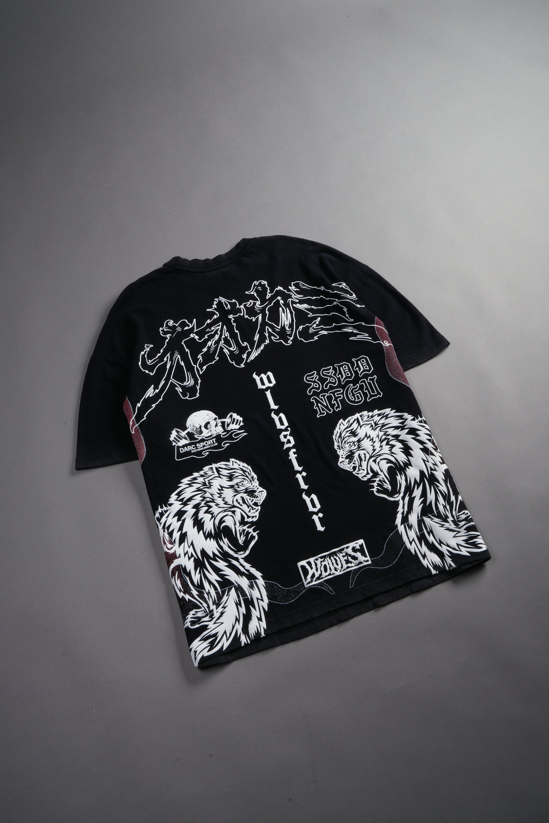 Our Code Premium Oversized Tee in Black