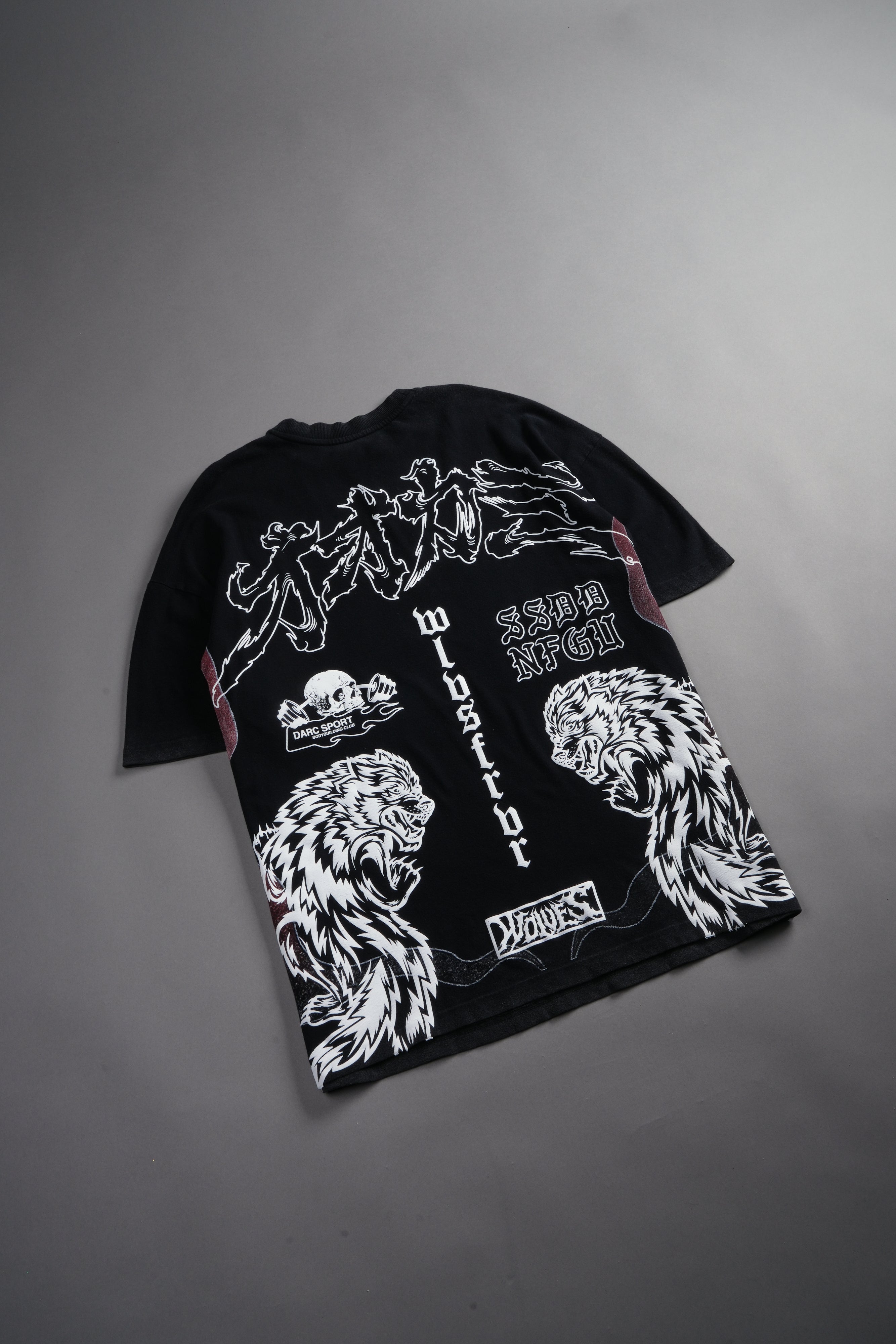 Our Code Premium Oversized Tee in Black