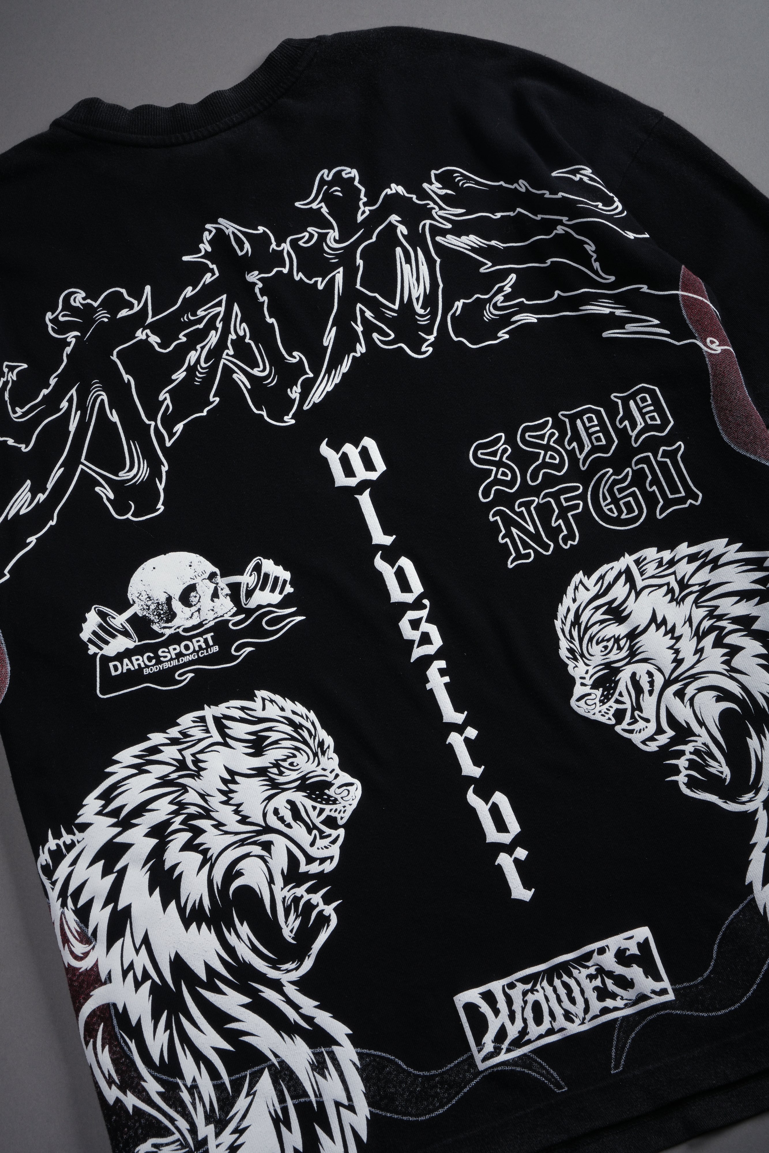 Our Code Premium Oversized Tee in Black