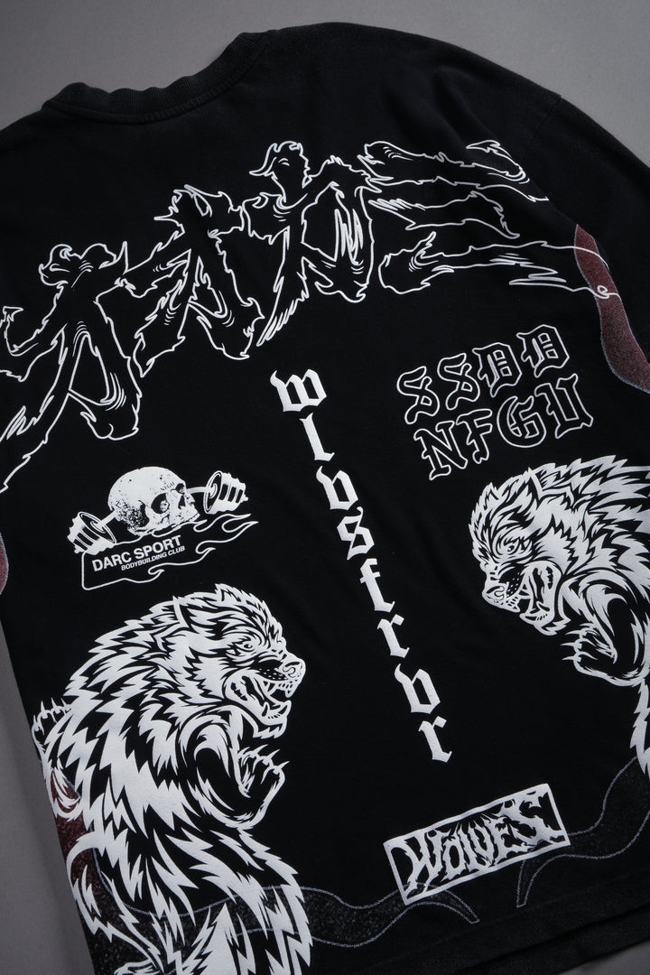 Our Code Premium Oversized Tee in Black
