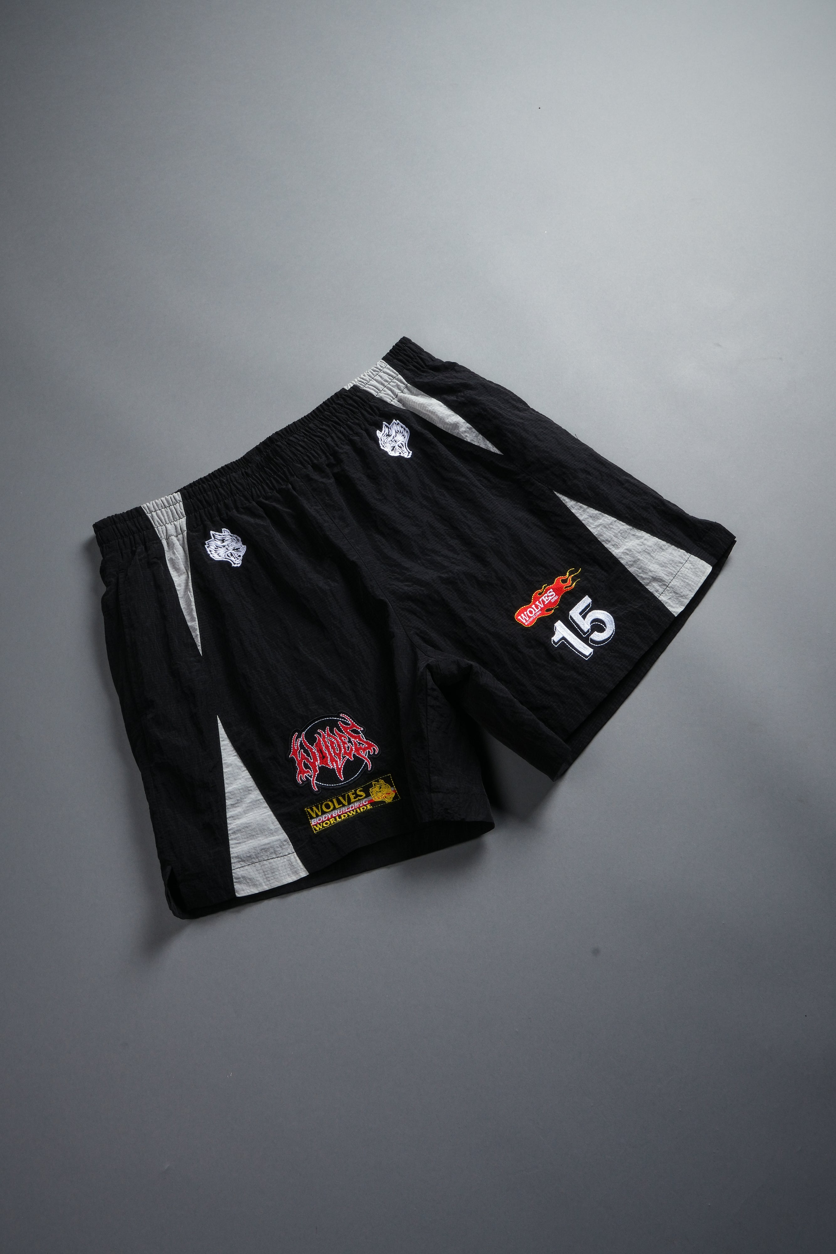 You Underestimate My Power Zdan Shorts in Black