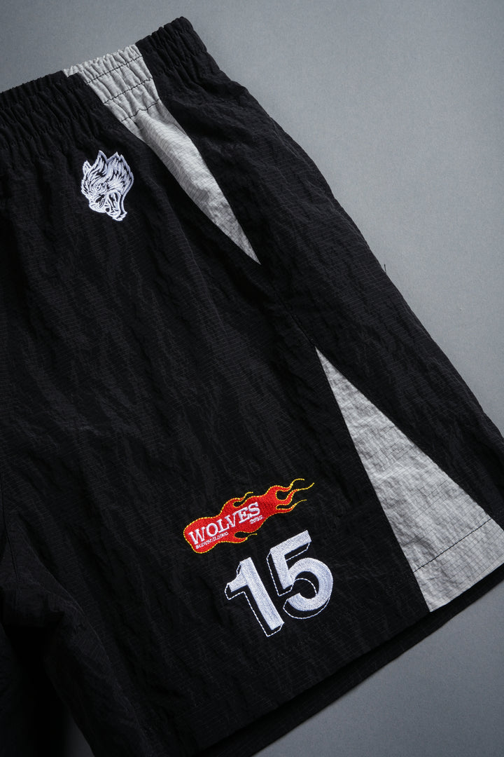 You Underestimate My Power Zdan Shorts in Black