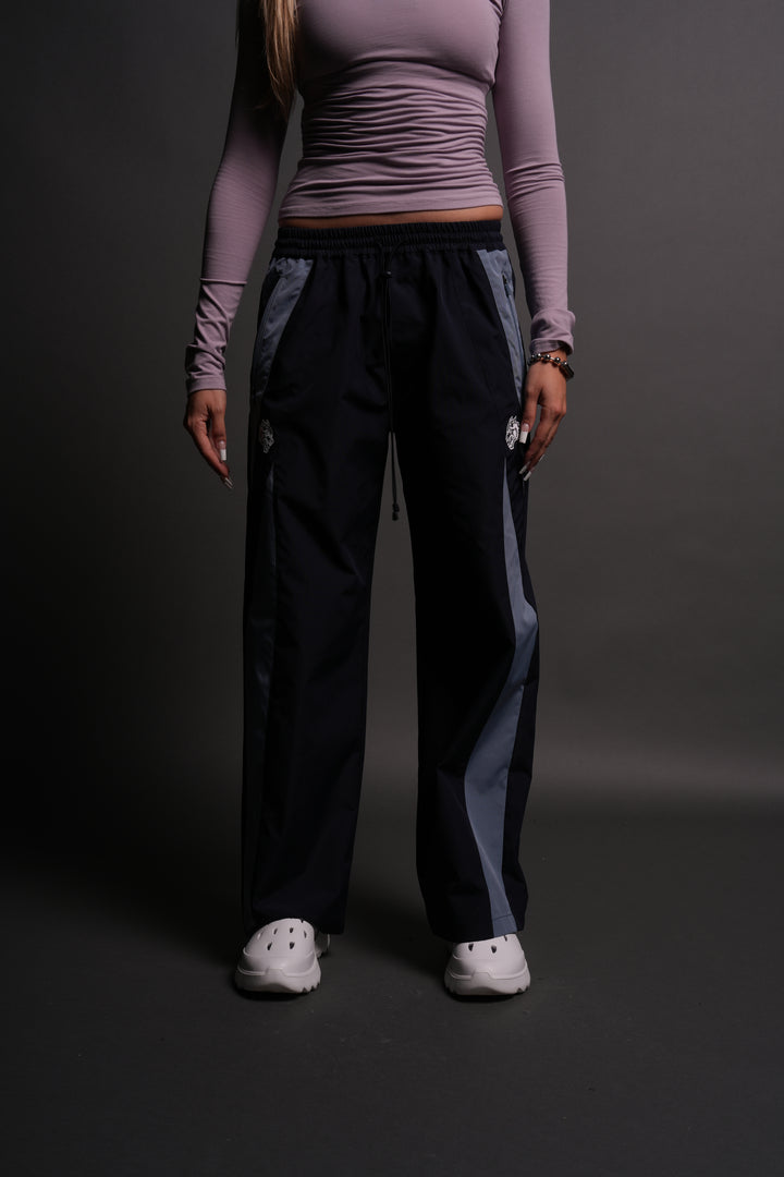 Dual Wolf She Brolic Track Pants in Midnight Blue/Denim