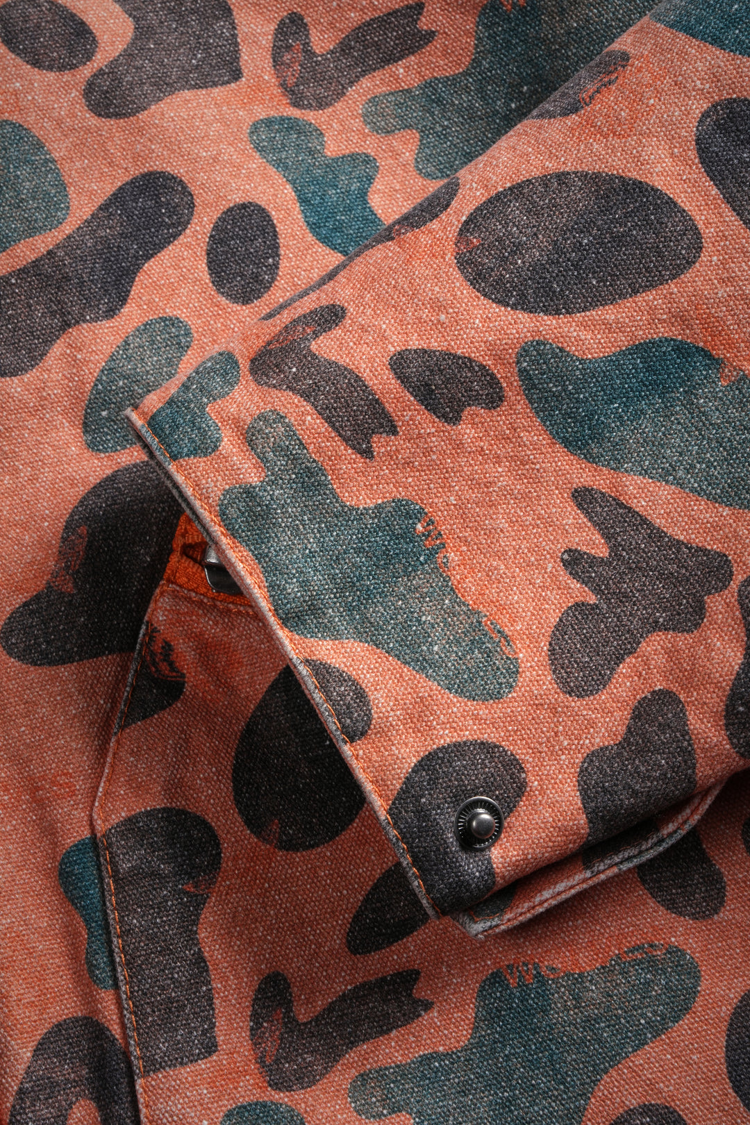 VD Chopper Earl Jacket in DSVD Orange Spot Camo