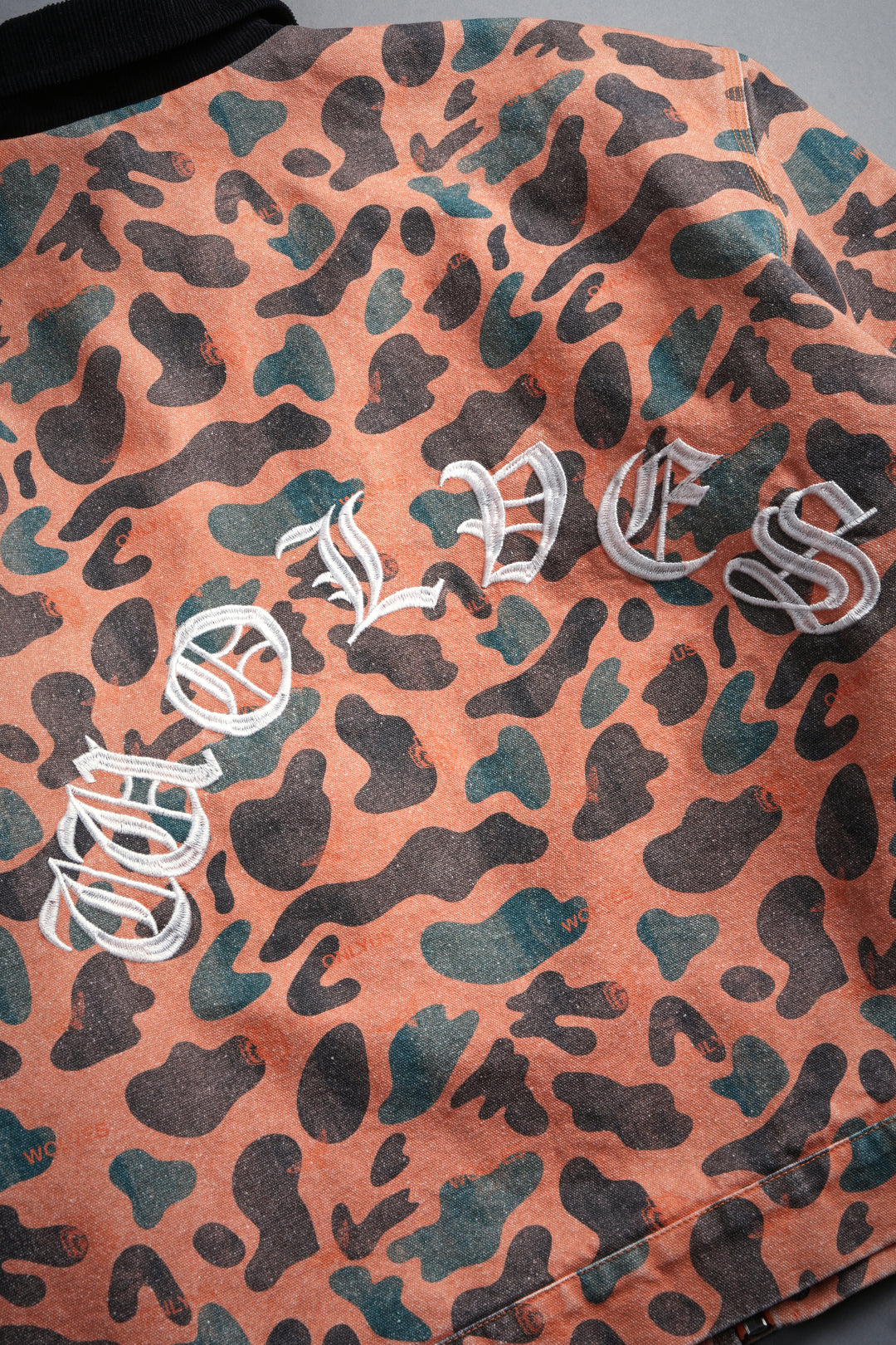 VD Chopper Earl Jacket in DSVD Orange Spot Camo