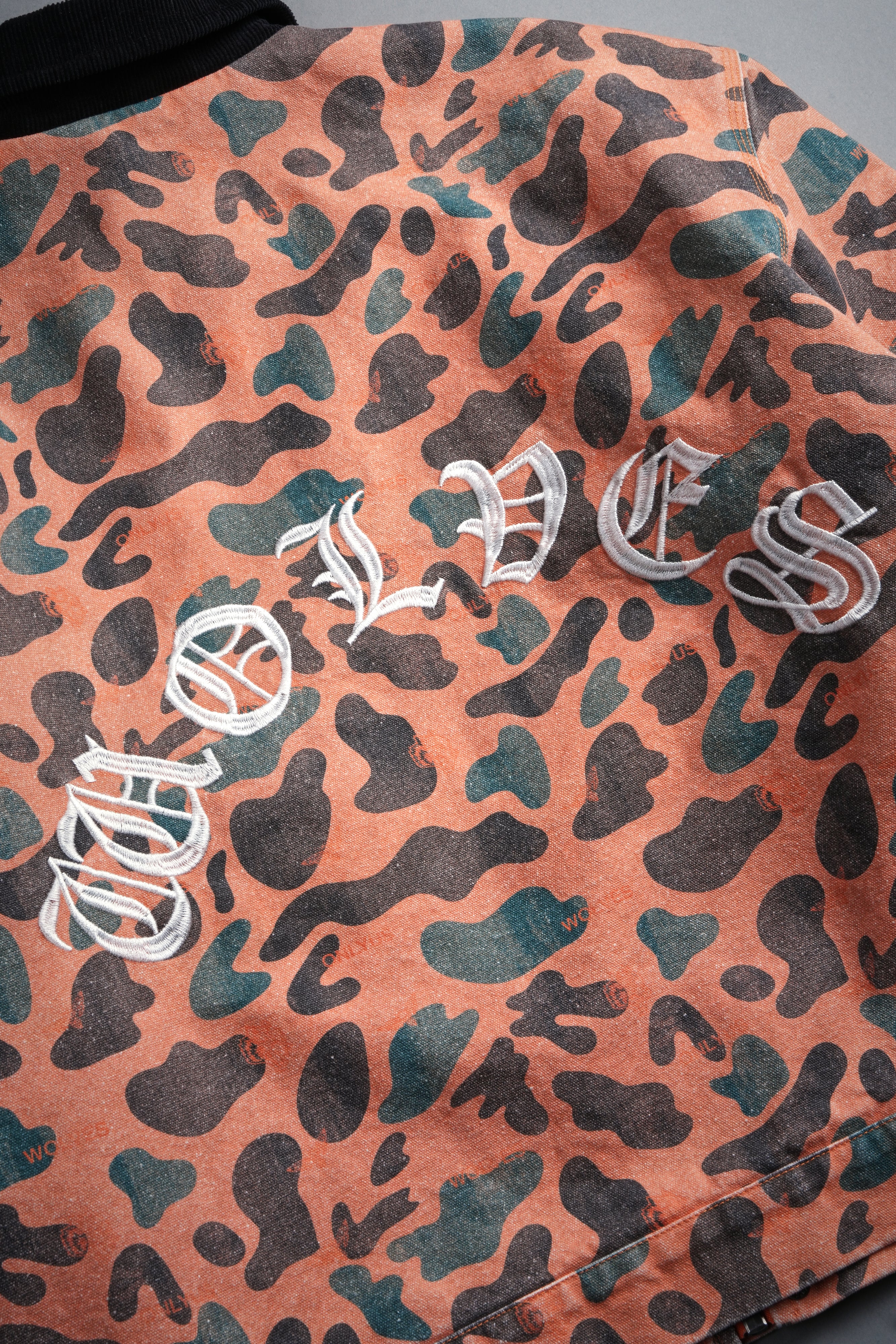 VD Chopper Earl Jacket in DSVD Orange Spot Camo