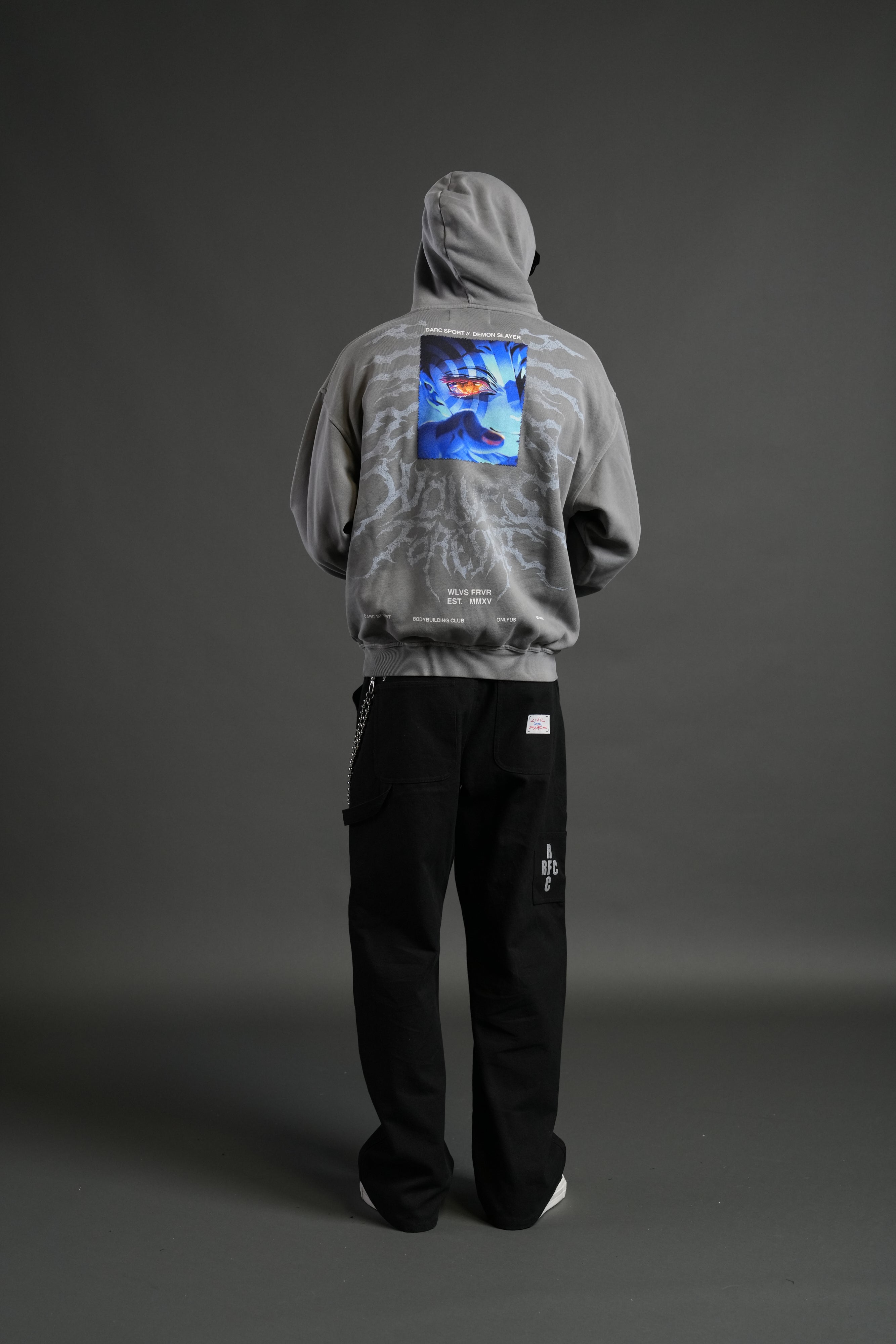 Through His Eyes "Pierce" Hoodie in Dove Gray