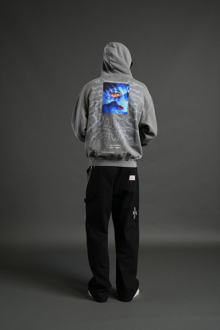 Through His Eyes "Pierce" Hoodie in Dove Gray