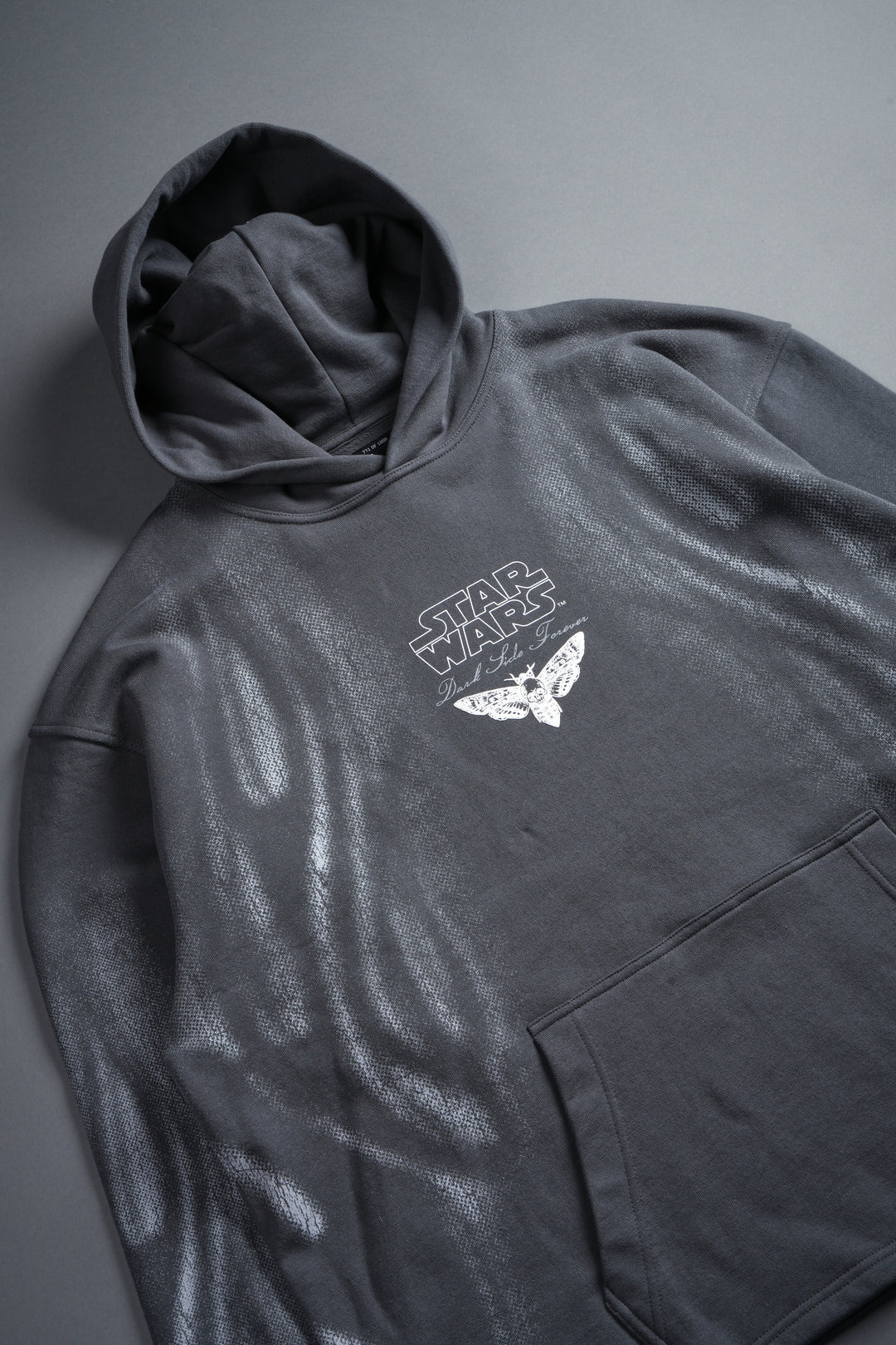 Dark Flame Moaty Hoodie in Slate Gray