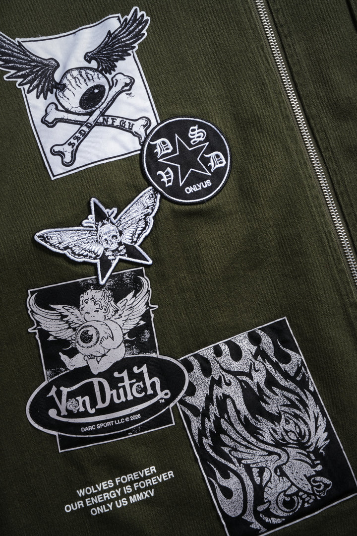 Darc Vice LS Vince Shirt in Olive