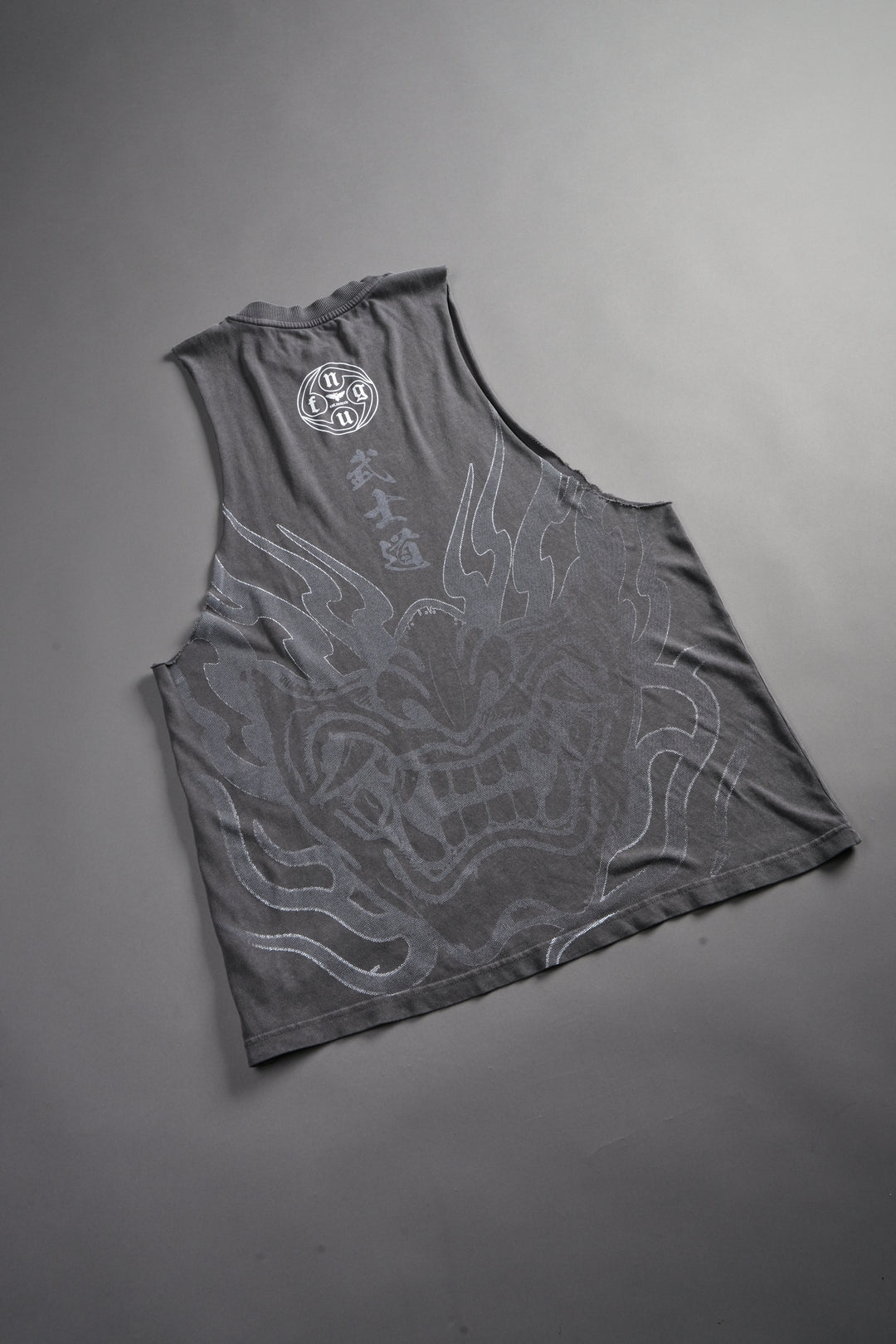 Half Mask Tommy Muscle Tee in Slate Gray