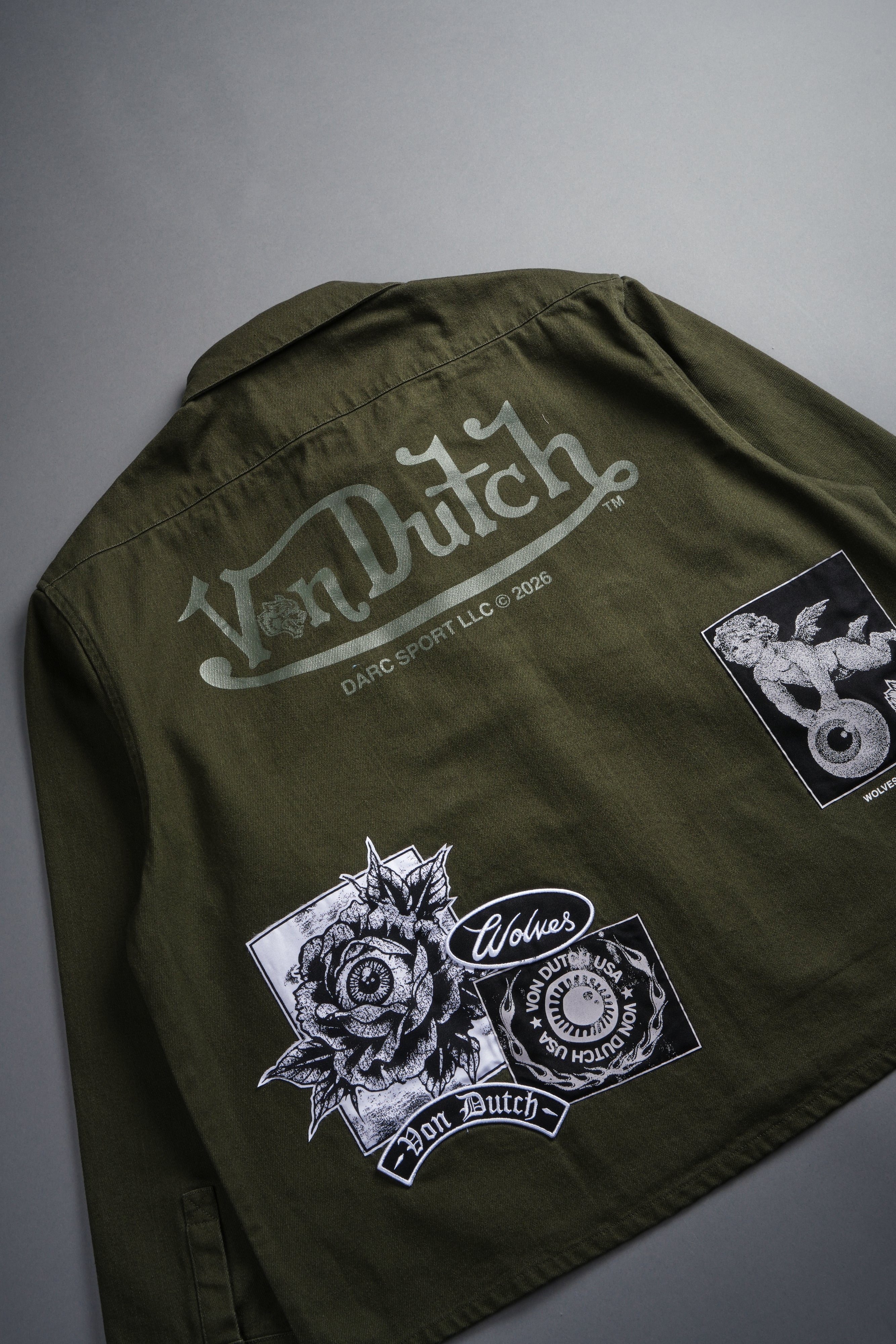 Darc Vice LS Vince Shirt in Olive