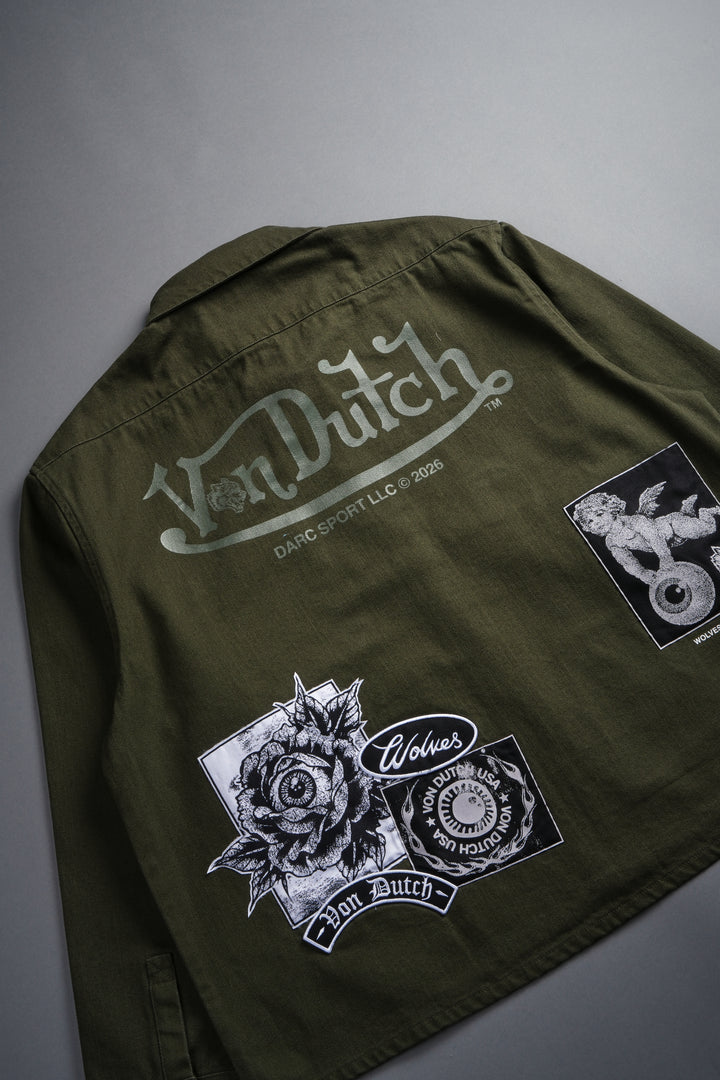 Darc Vice LS Vince Shirt in Olive