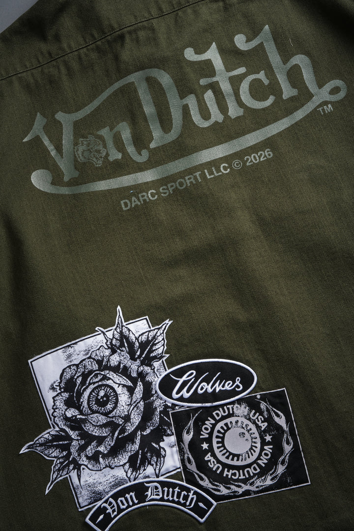 Darc Vice LS Vince Shirt in Olive