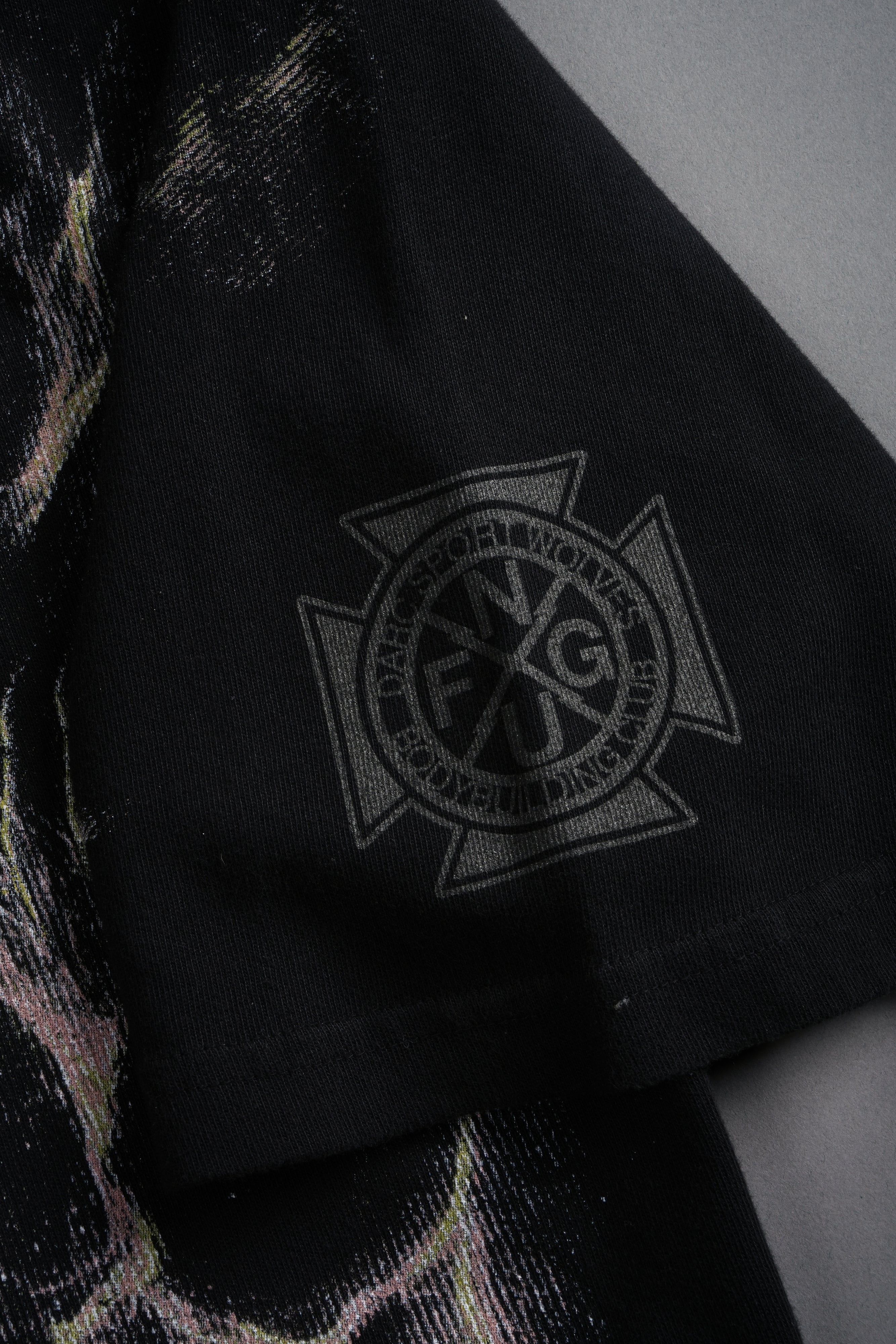 Scorpion Fire Premium Oversized Tee in Black