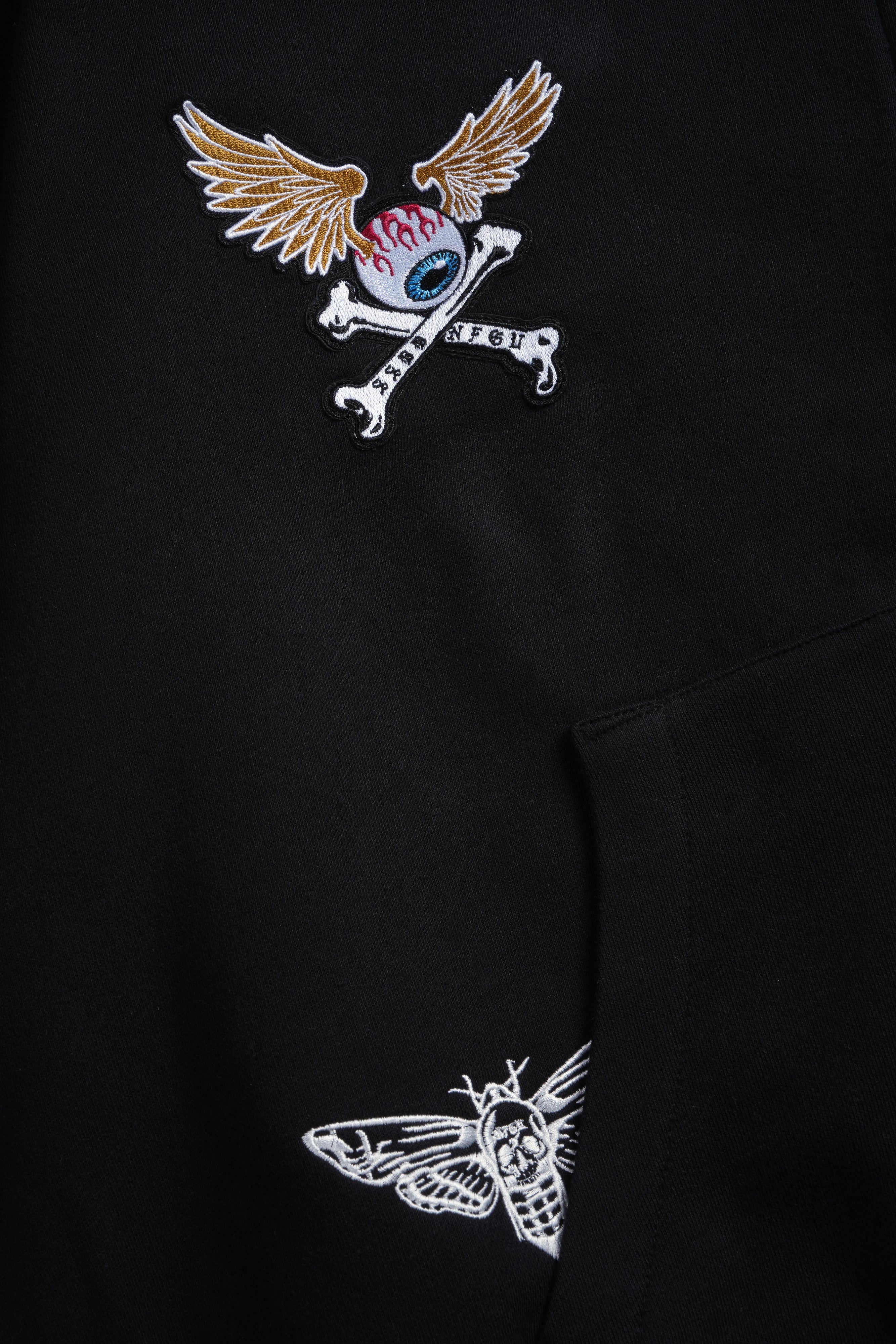 Darc Kulture Vex Double Zip Hoodie in Black – DarcSport