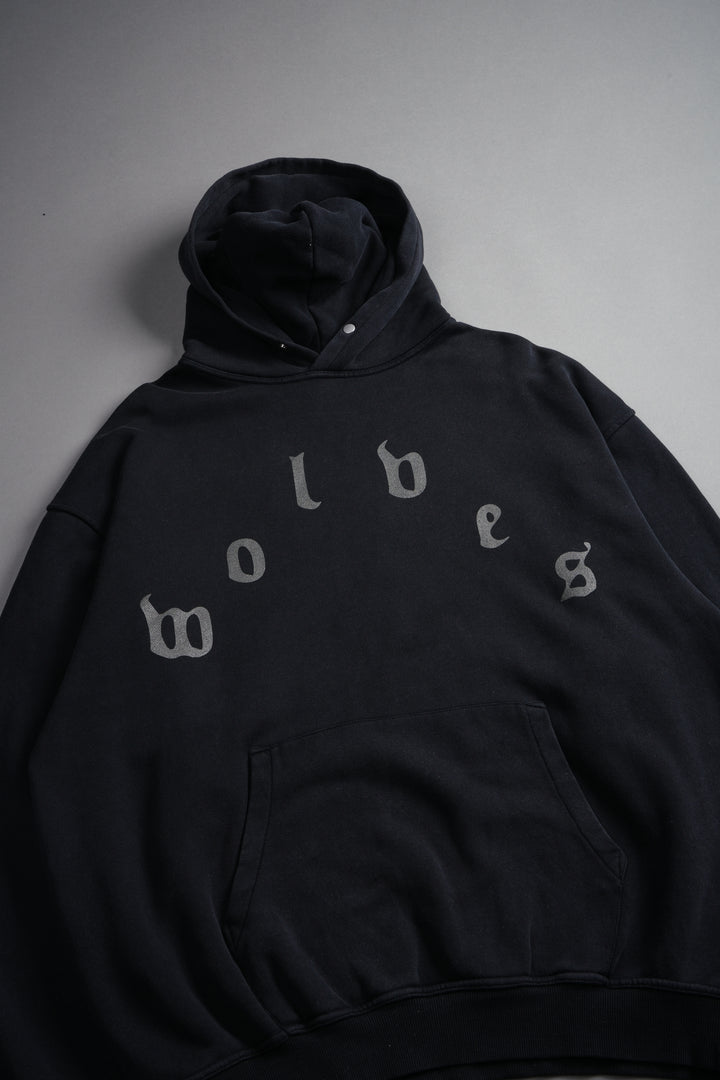 Scorpion Fire Pierce Hoodie in Black