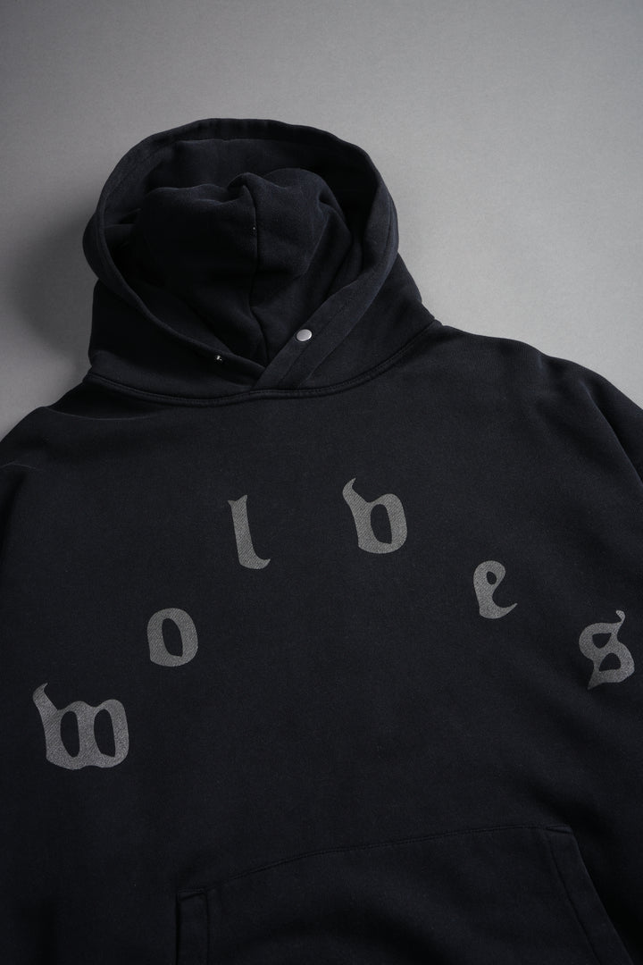 Scorpion Fire Pierce Hoodie in Black