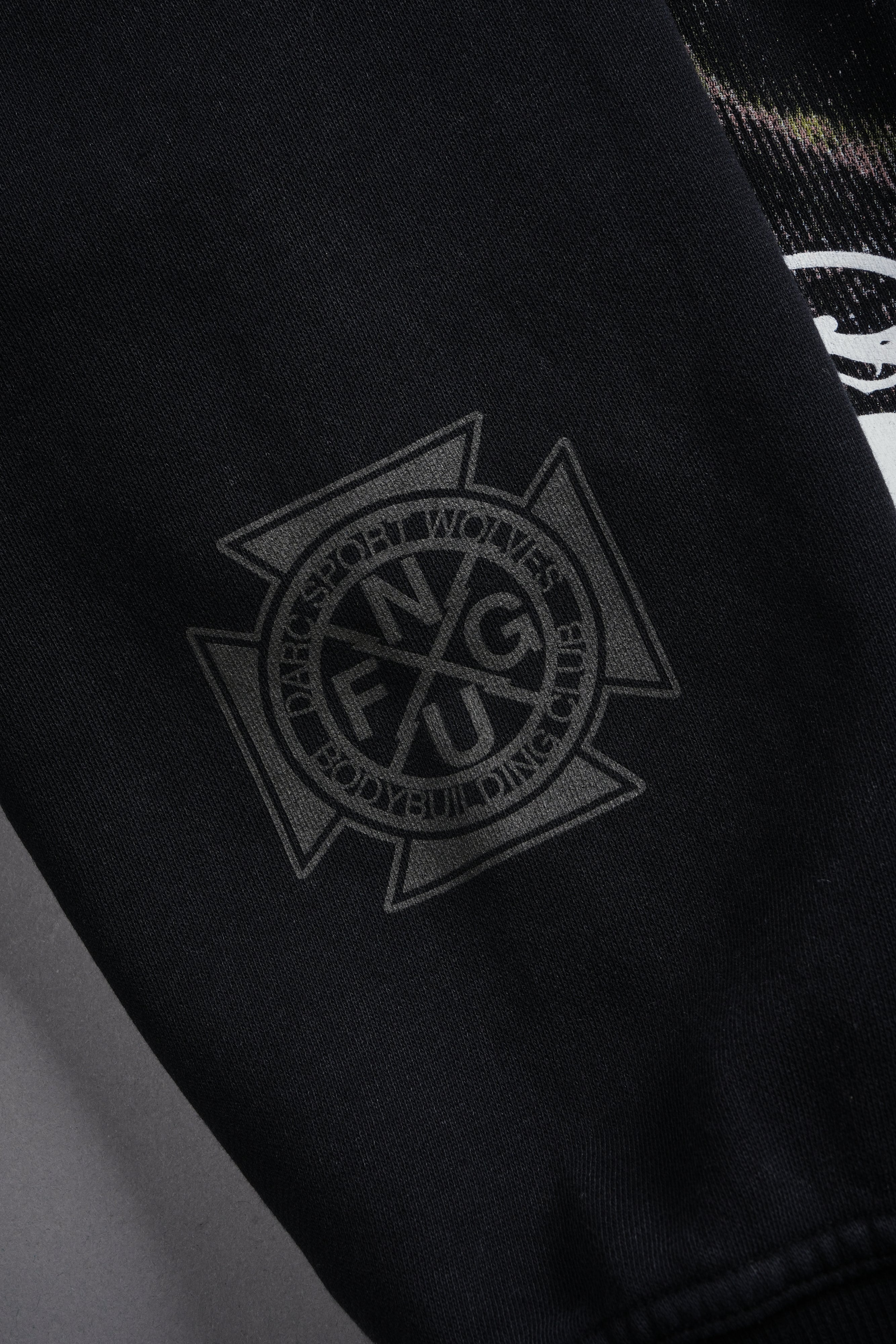 Scorpion Fire Pierce Hoodie in Black