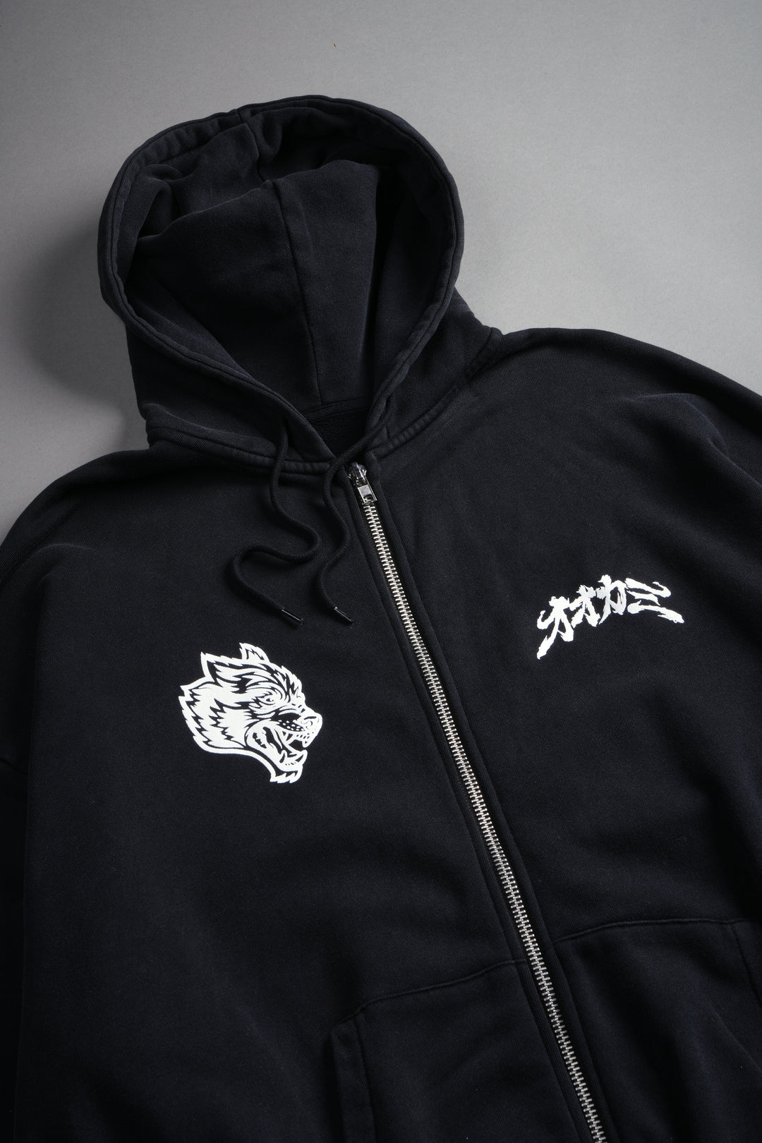 Our Code Chambers Zip Hoodie in Black