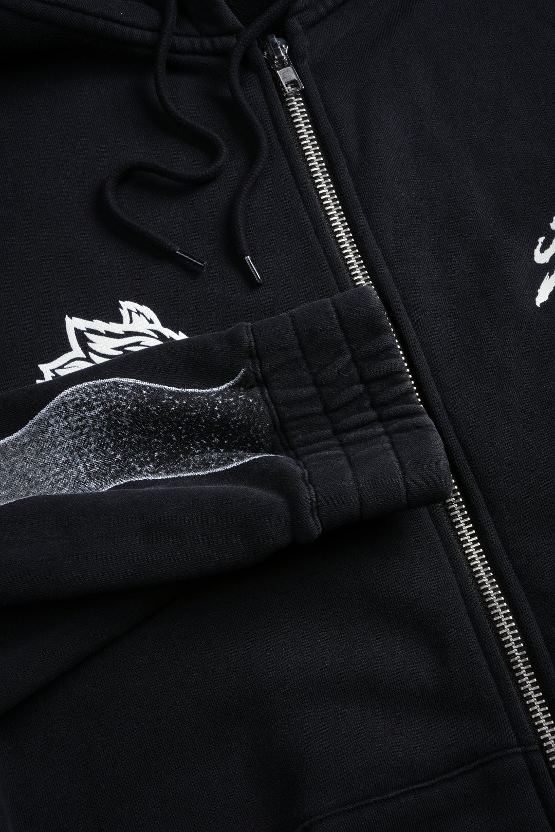 Our Code Chambers Zip Hoodie in Black
