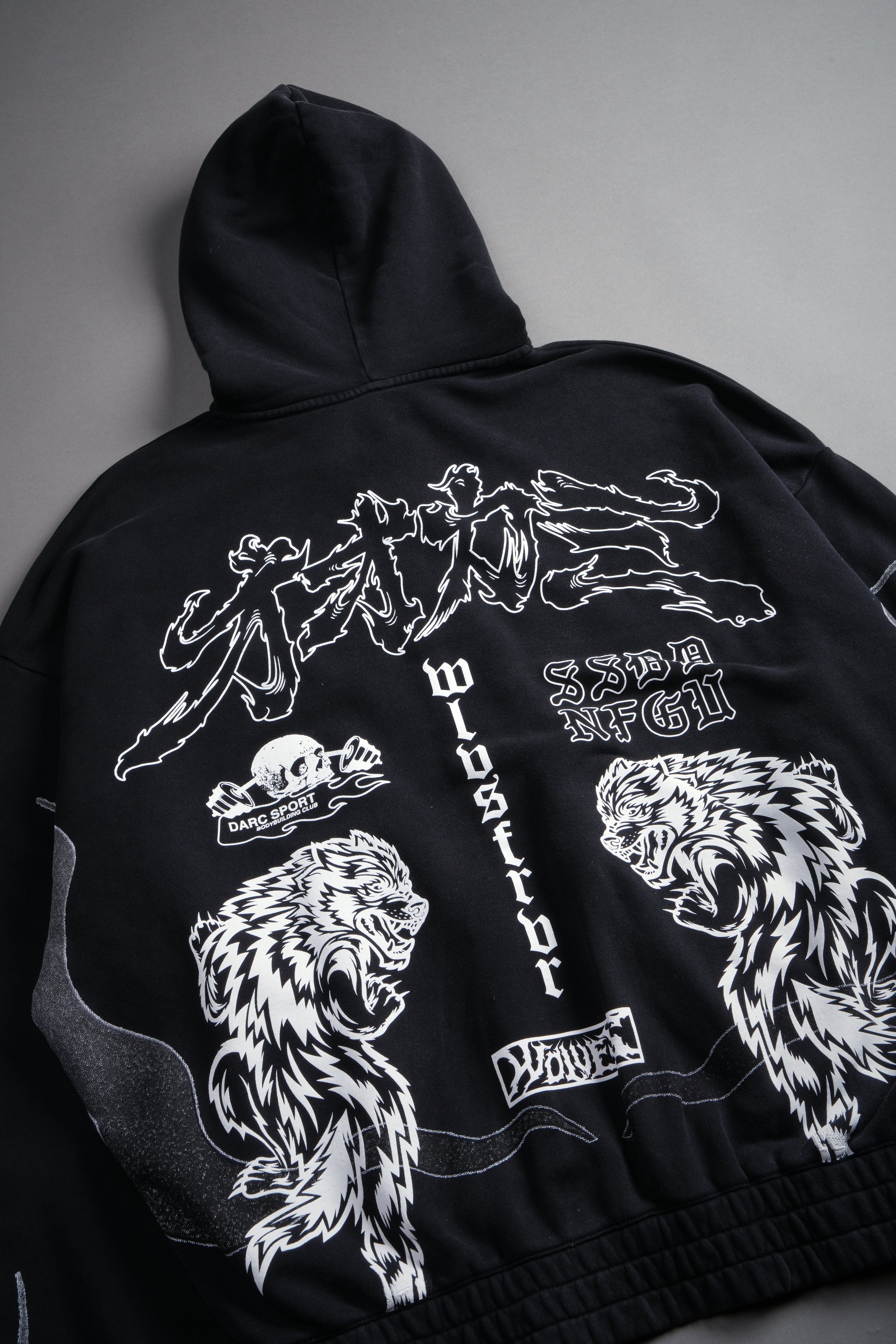 Our Code Chambers Zip Hoodie in Black