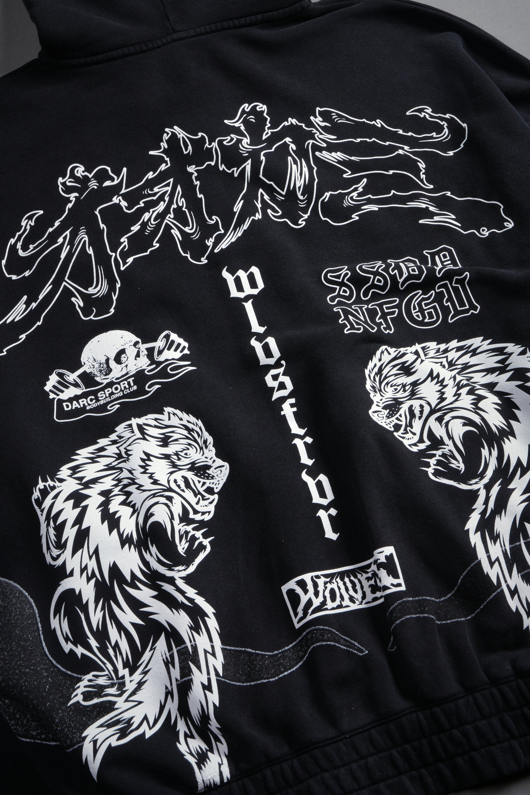 Our Code Chambers Zip Hoodie in Black