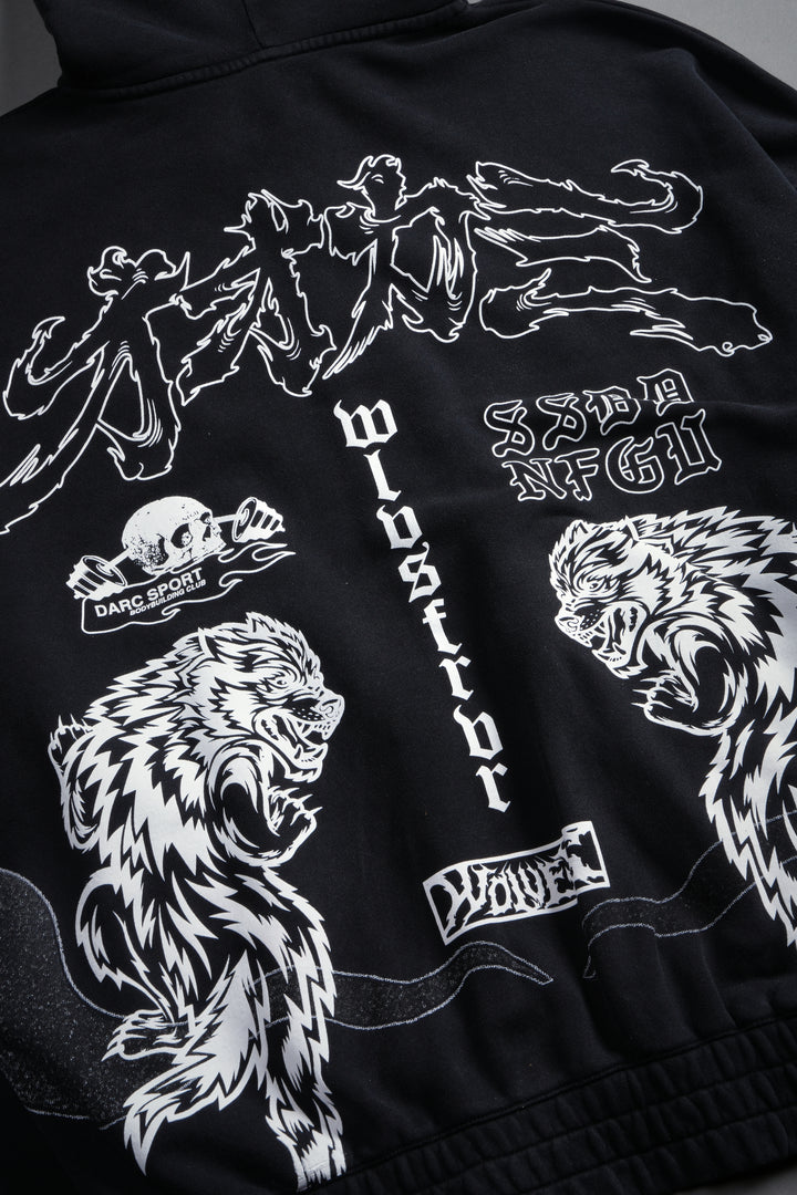 Our Code Chambers Zip Hoodie in Black