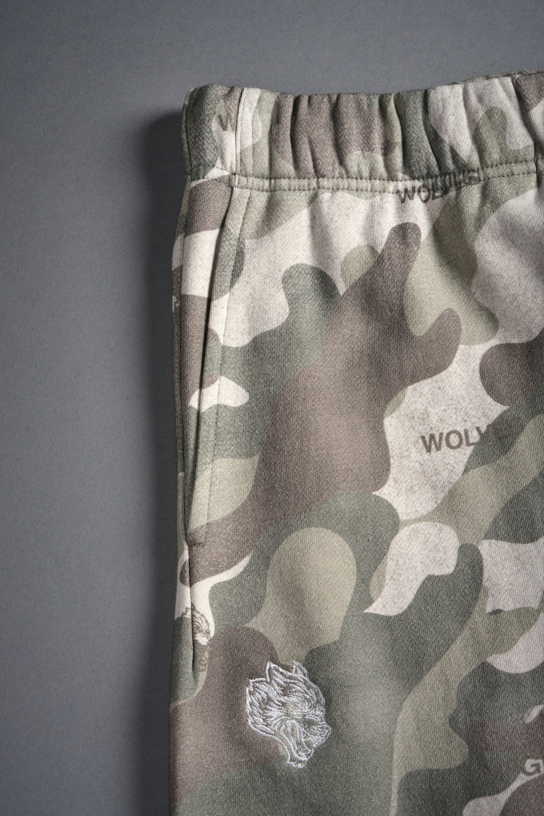 Darc Kulture Bigelow Cargo Sweat Pants in DSVD Green Camo
