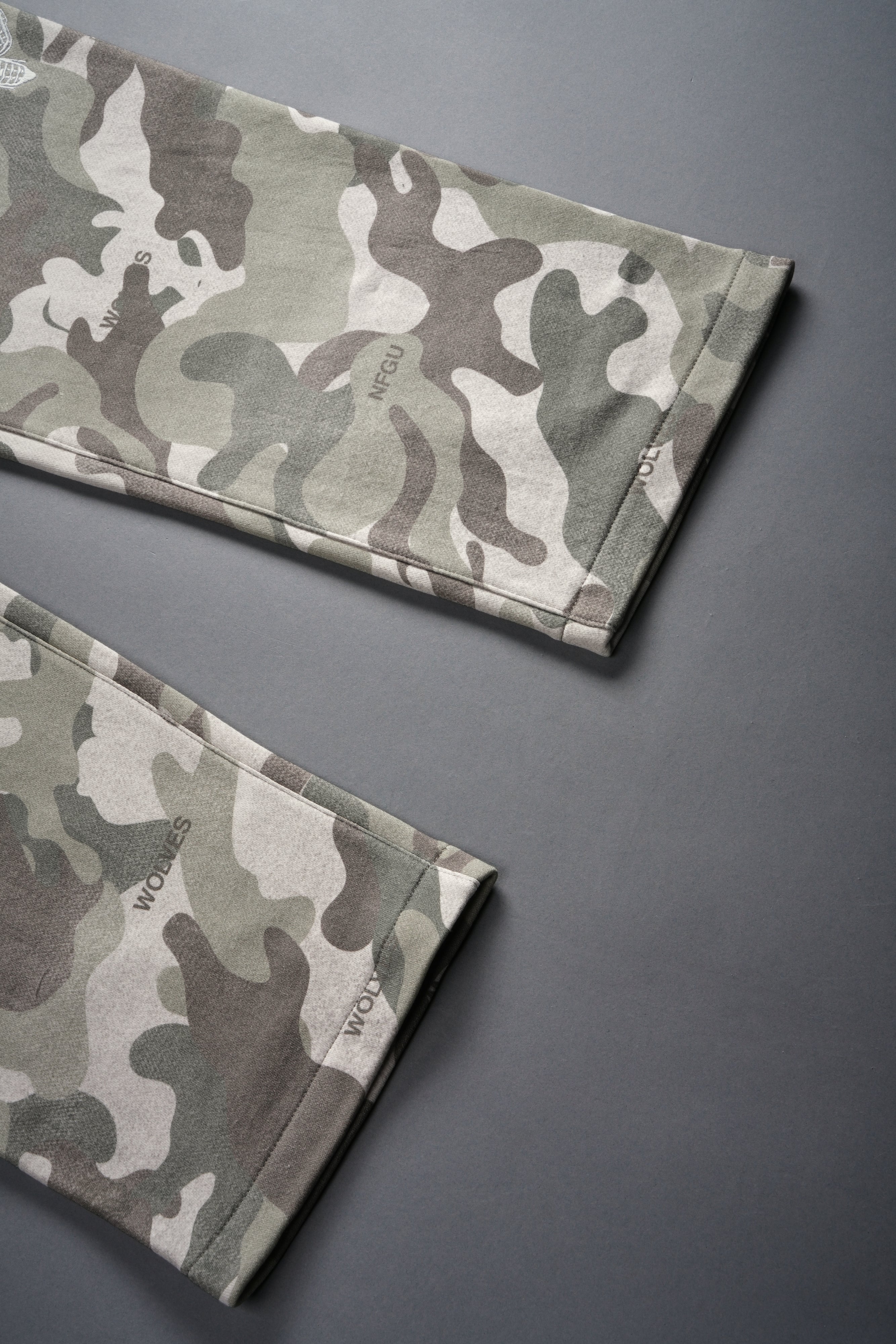 Darc Kulture Bigelow Cargo Sweat Pants in DSVD Green Camo