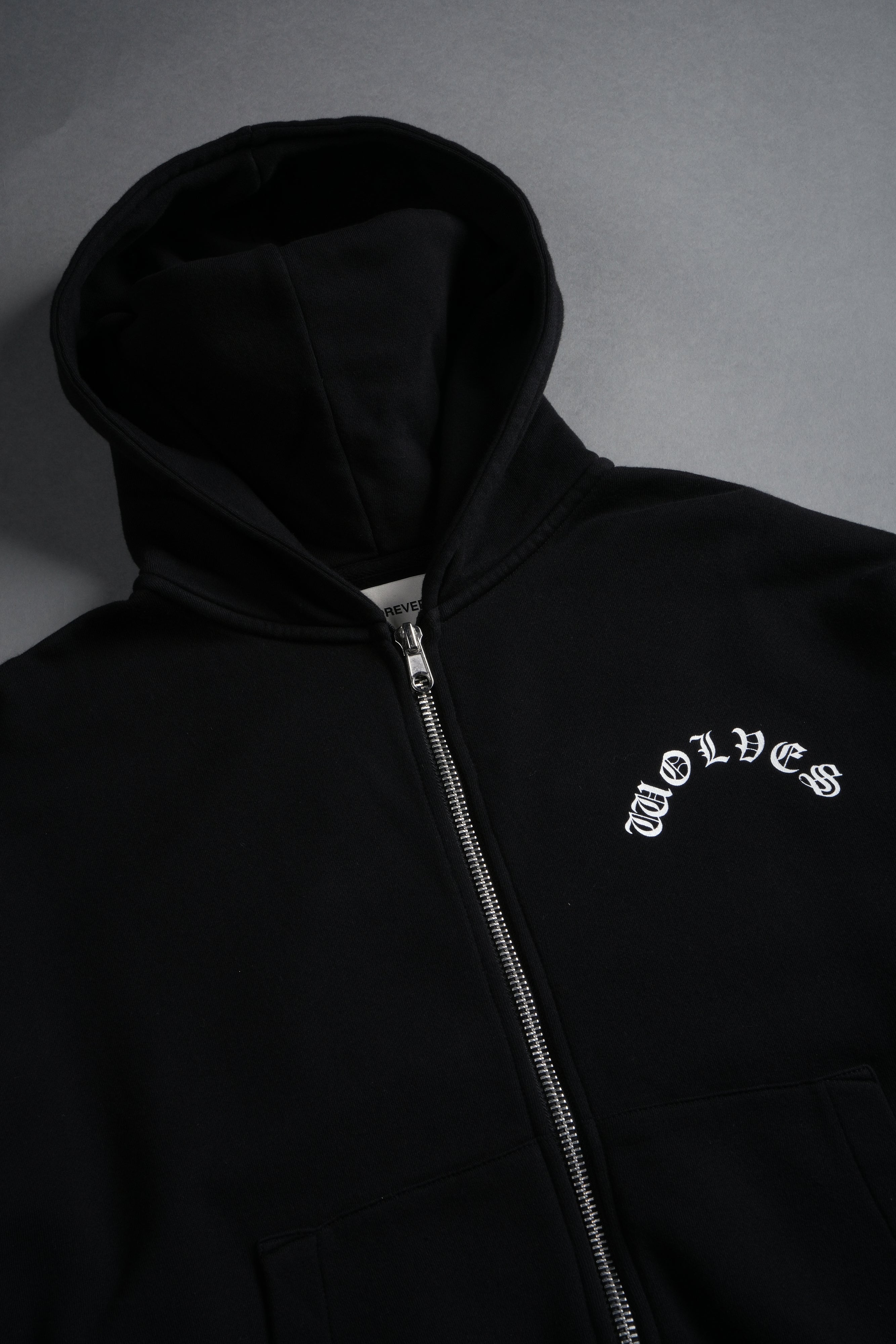 Wolf Chopper Vex Double Zip Hoodie in Black – DarcSport