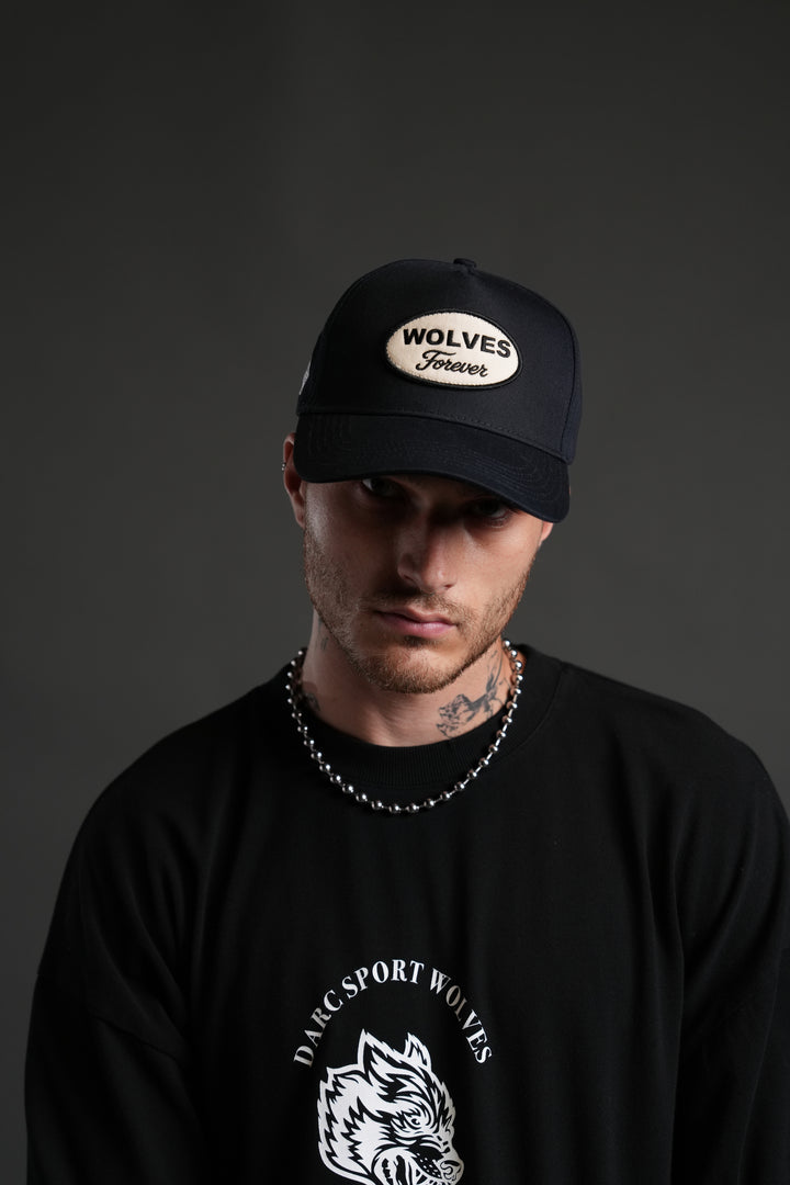 Our Time 5 Panel Hat in Nightshade