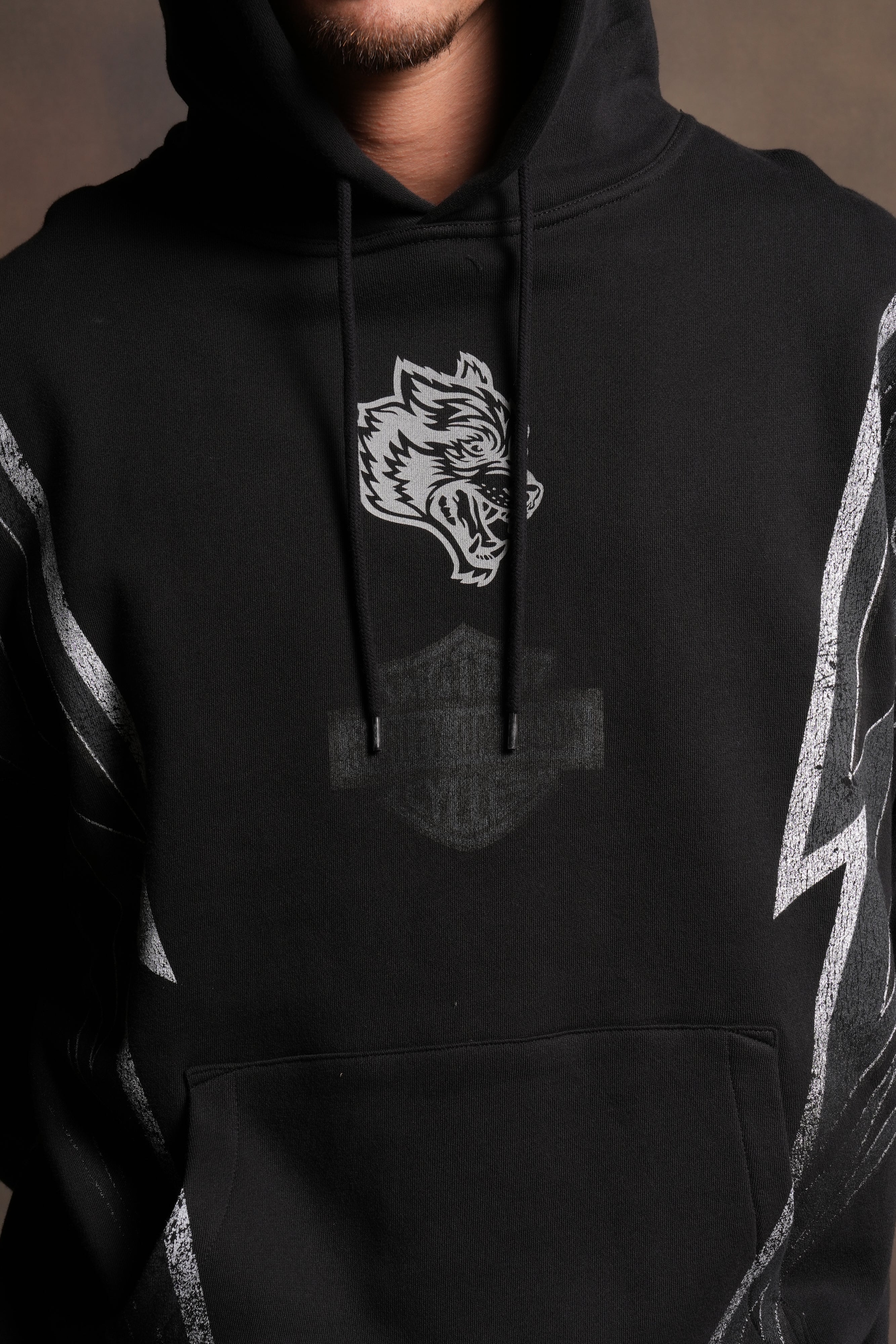 Iron Sakura Bishop Hoodie in Black