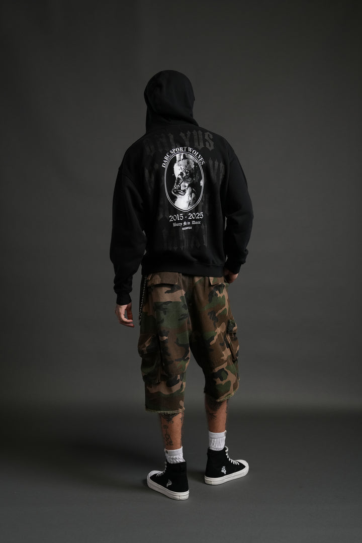 Wolf Blood "Pierce" Hoodie in Black