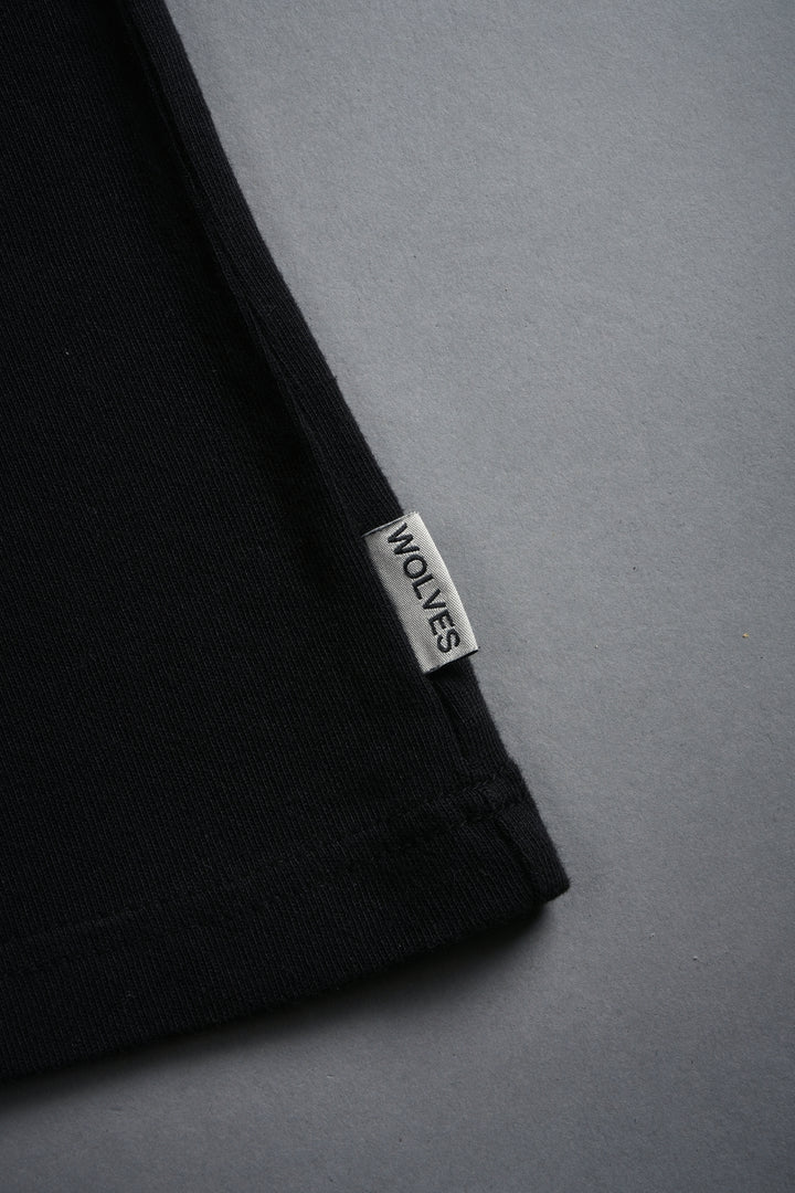 Wolf Chopper FRVR "Tommy" Muscle Tee in Black