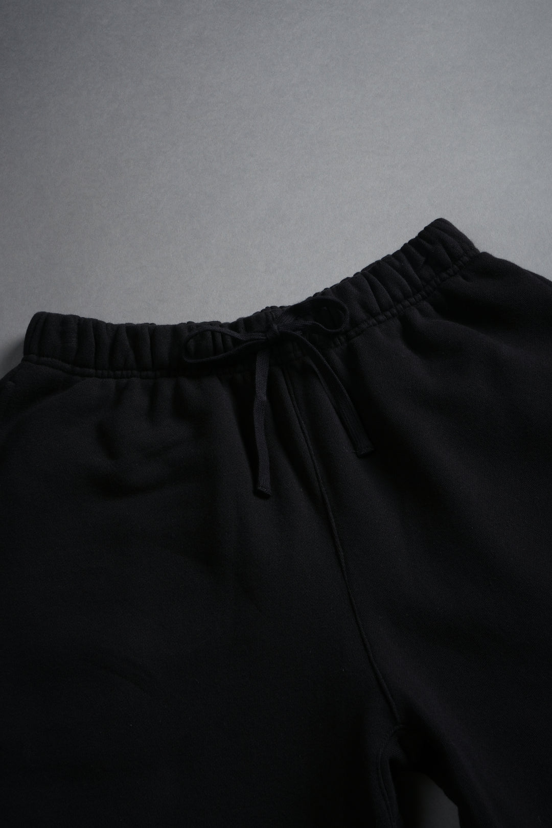 Dual Post Lounge Sweat Shorts in Black