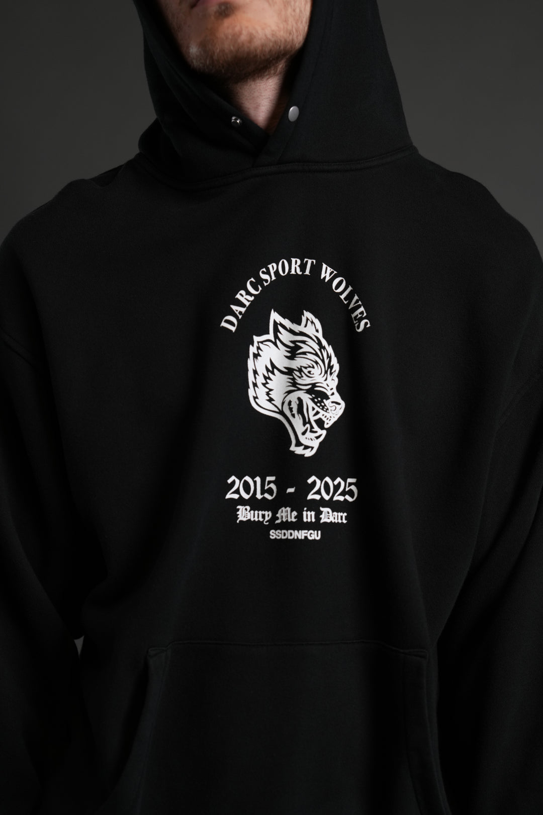 Wolf Blood "Pierce" Hoodie in Black
