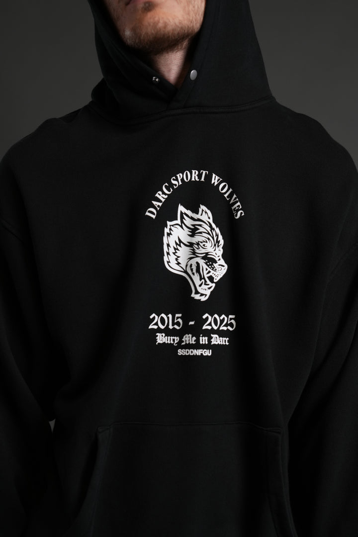 Wolf Blood "Pierce" Hoodie in Black