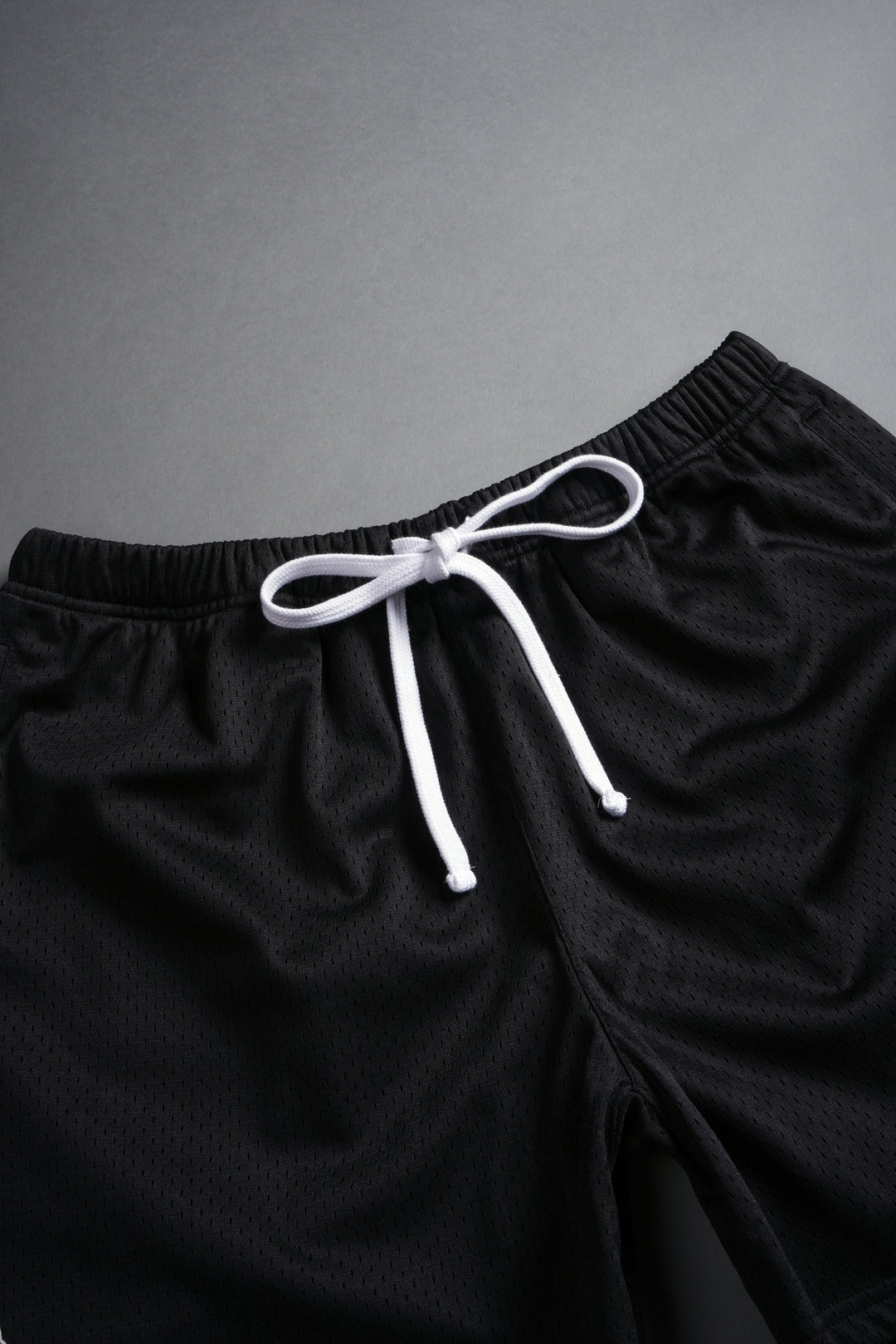 Dual Mesh Shorts in Black