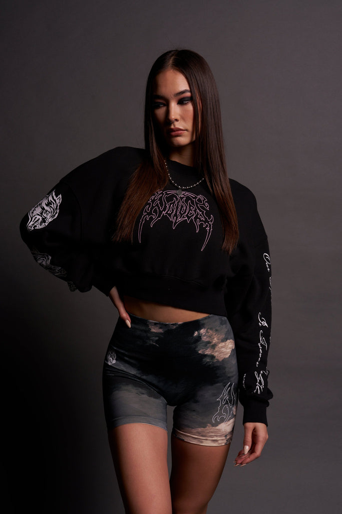 Iron Side Ava Crewneck in Black – DarcSport