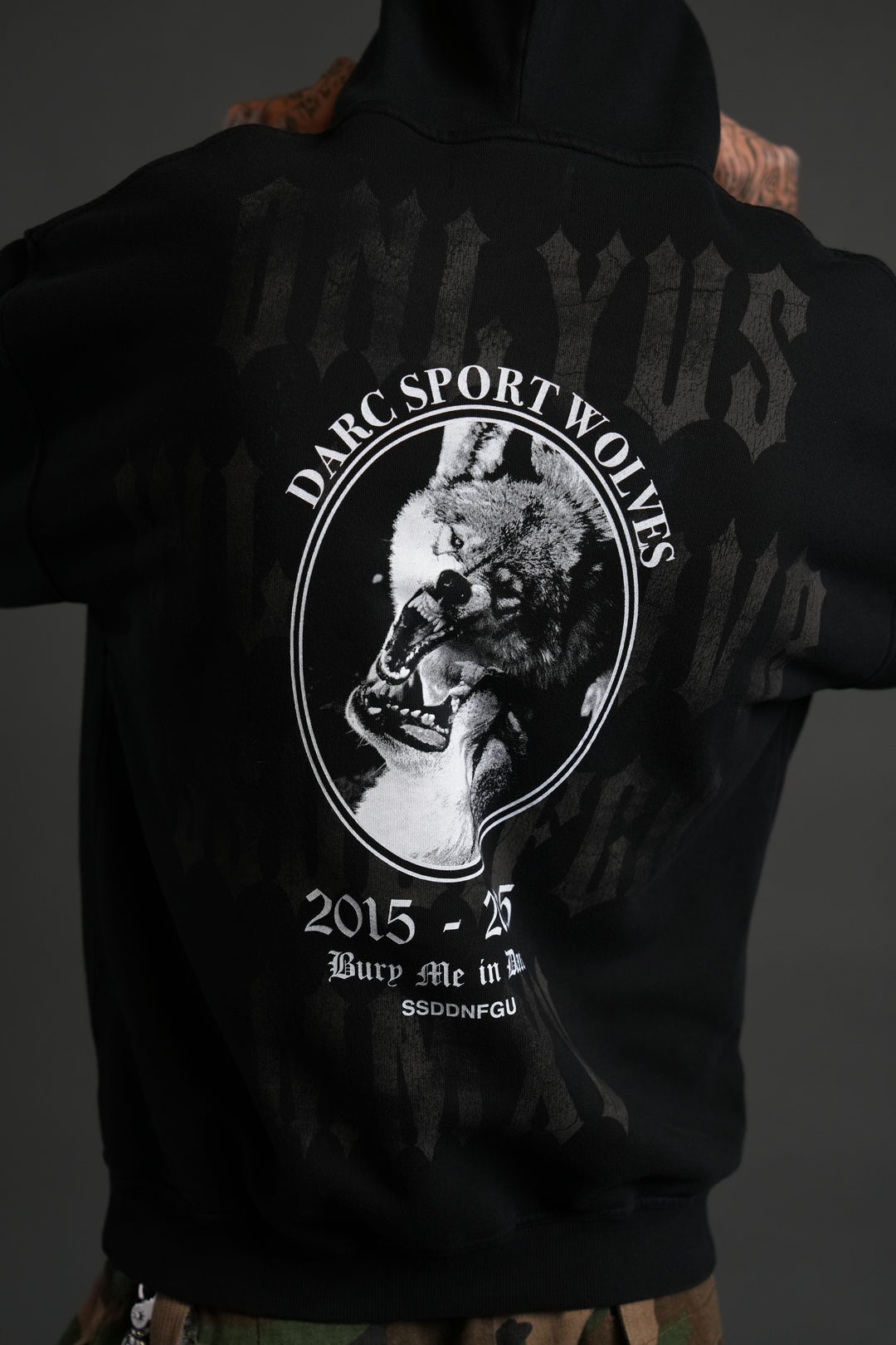 Wolf Blood "Pierce" Hoodie in Black