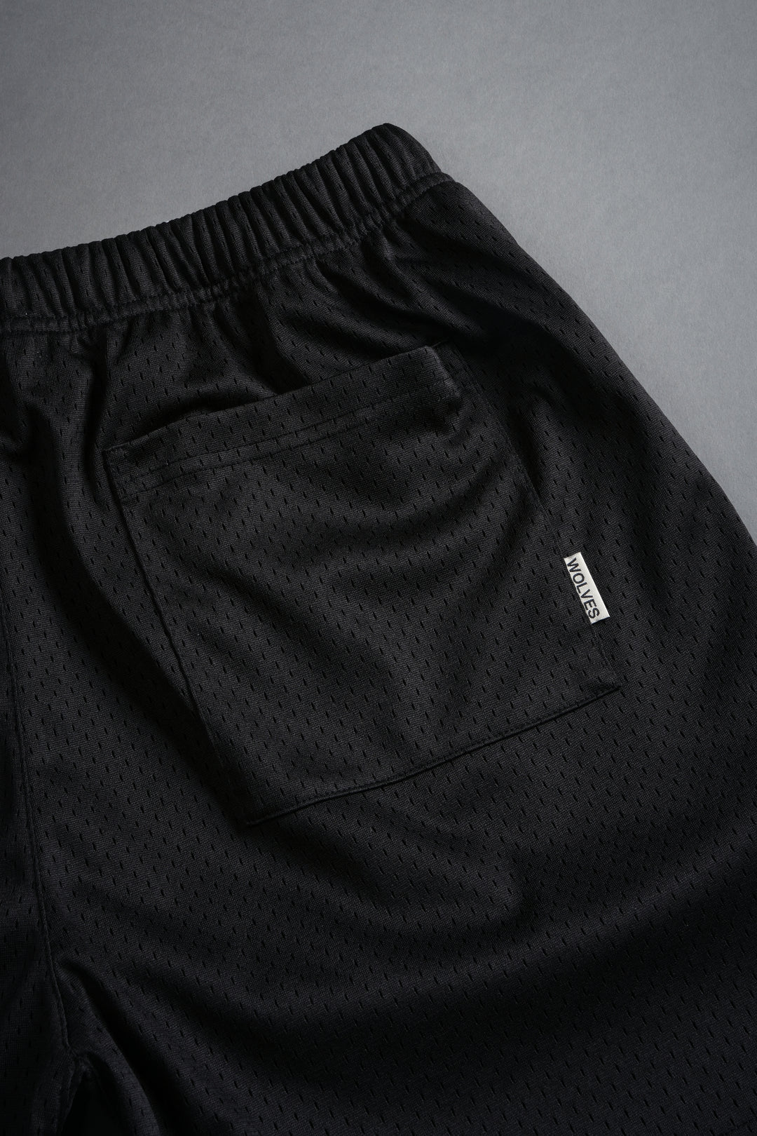 Dual Mesh Shorts in Black