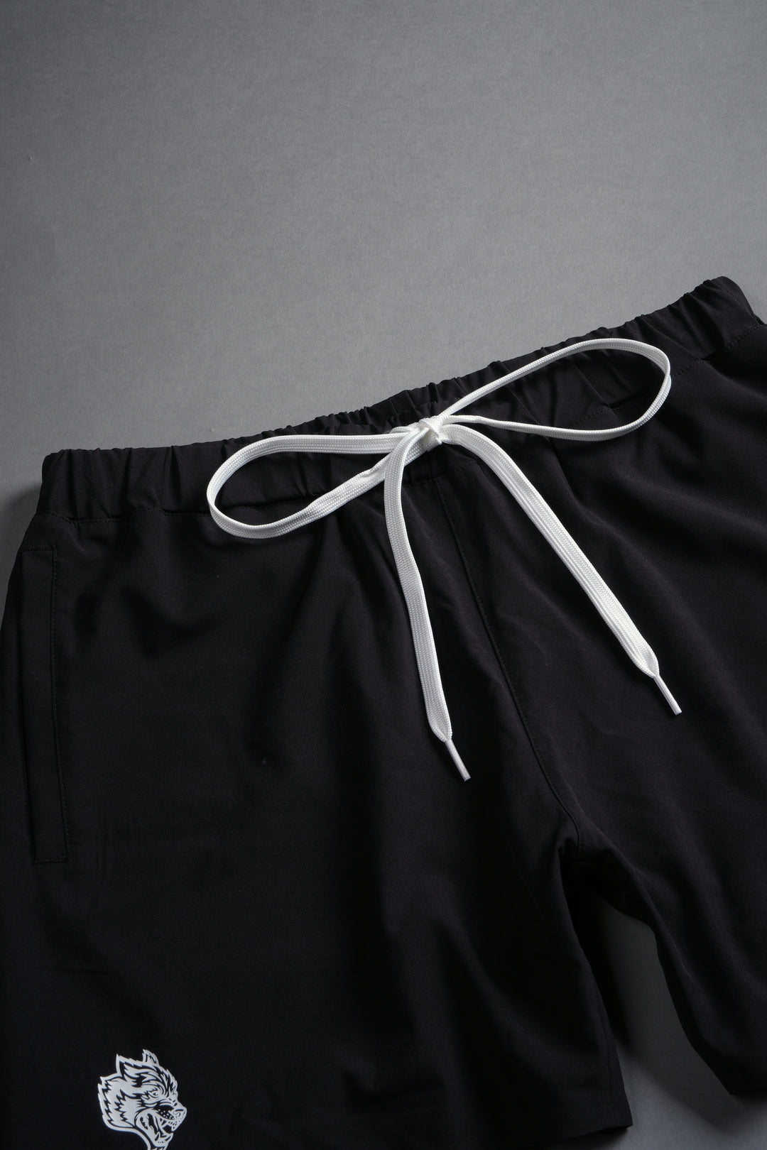 Dual Compression Shorts in Black