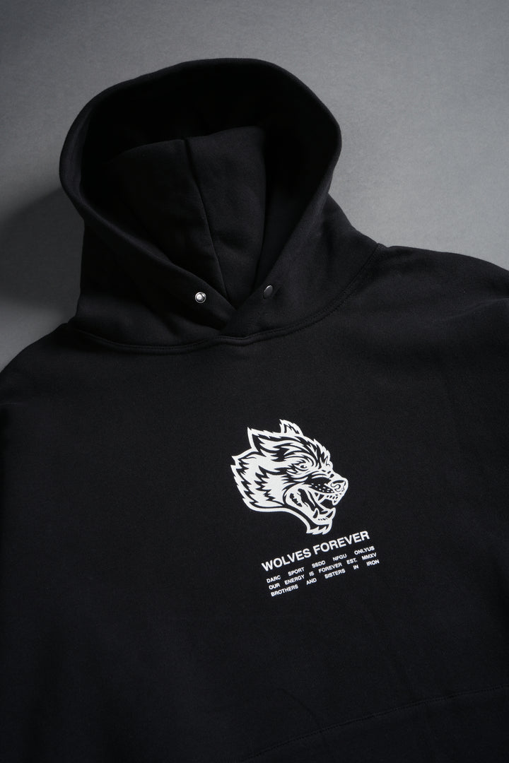 Wolves Have Your Back "Pierce" Hoodie in Black