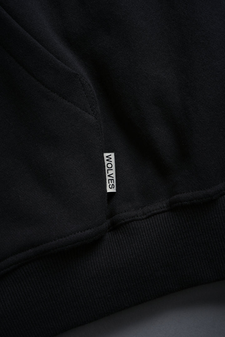 Wolves Have Your Back "Pierce" Hoodie in Black