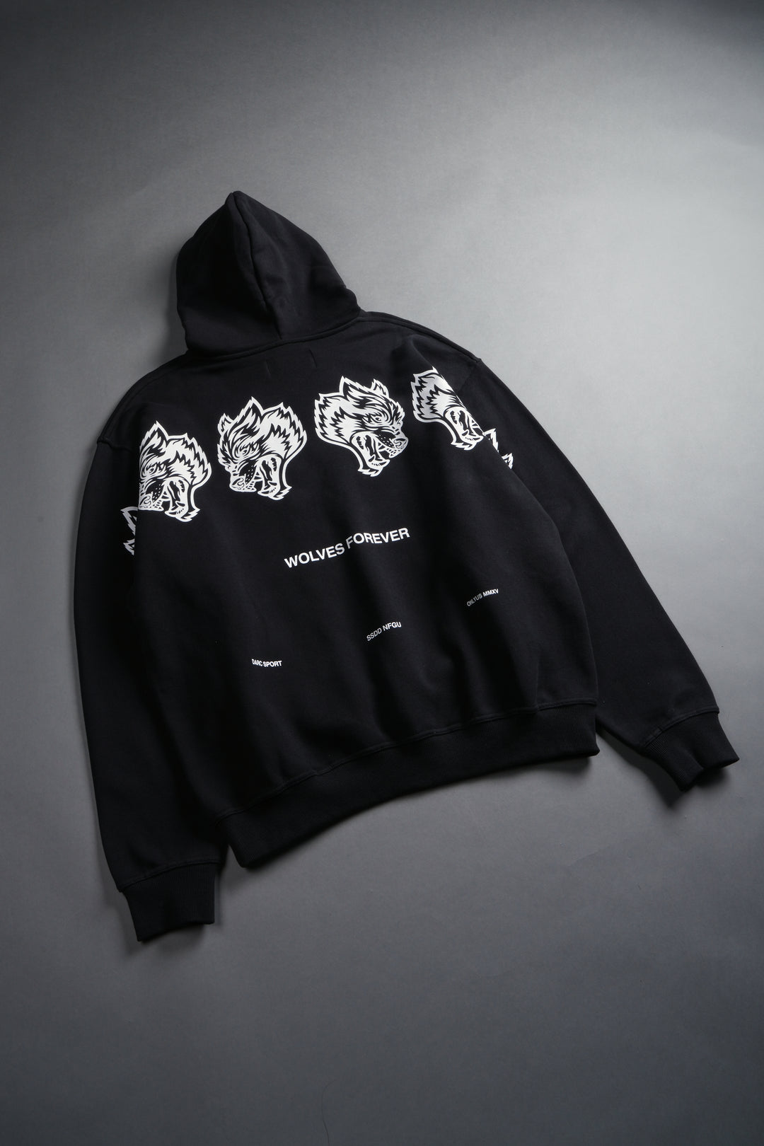 Wolves Have Your Back "Pierce" Hoodie in Black