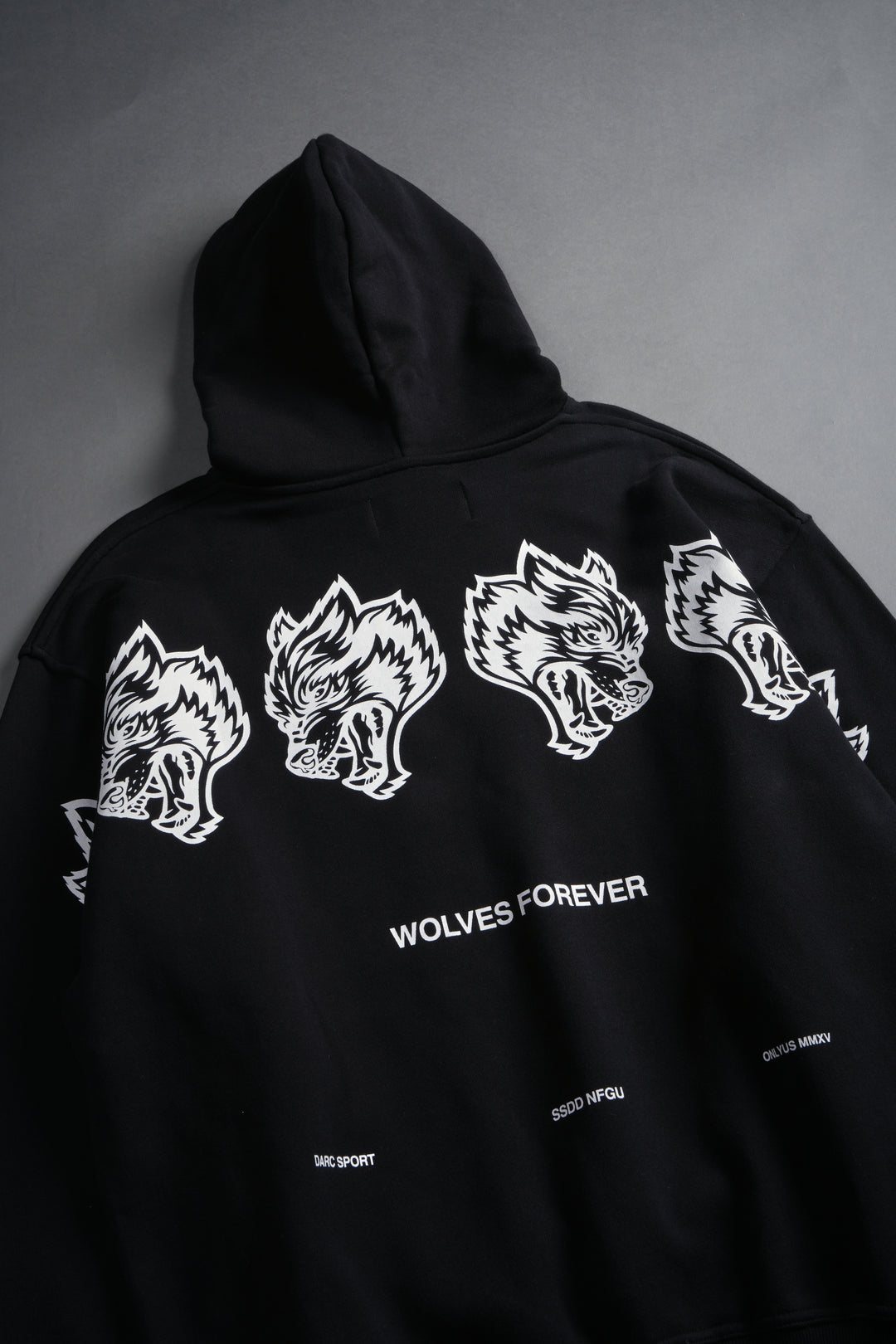 Wolves Have Your Back "Pierce" Hoodie in Black