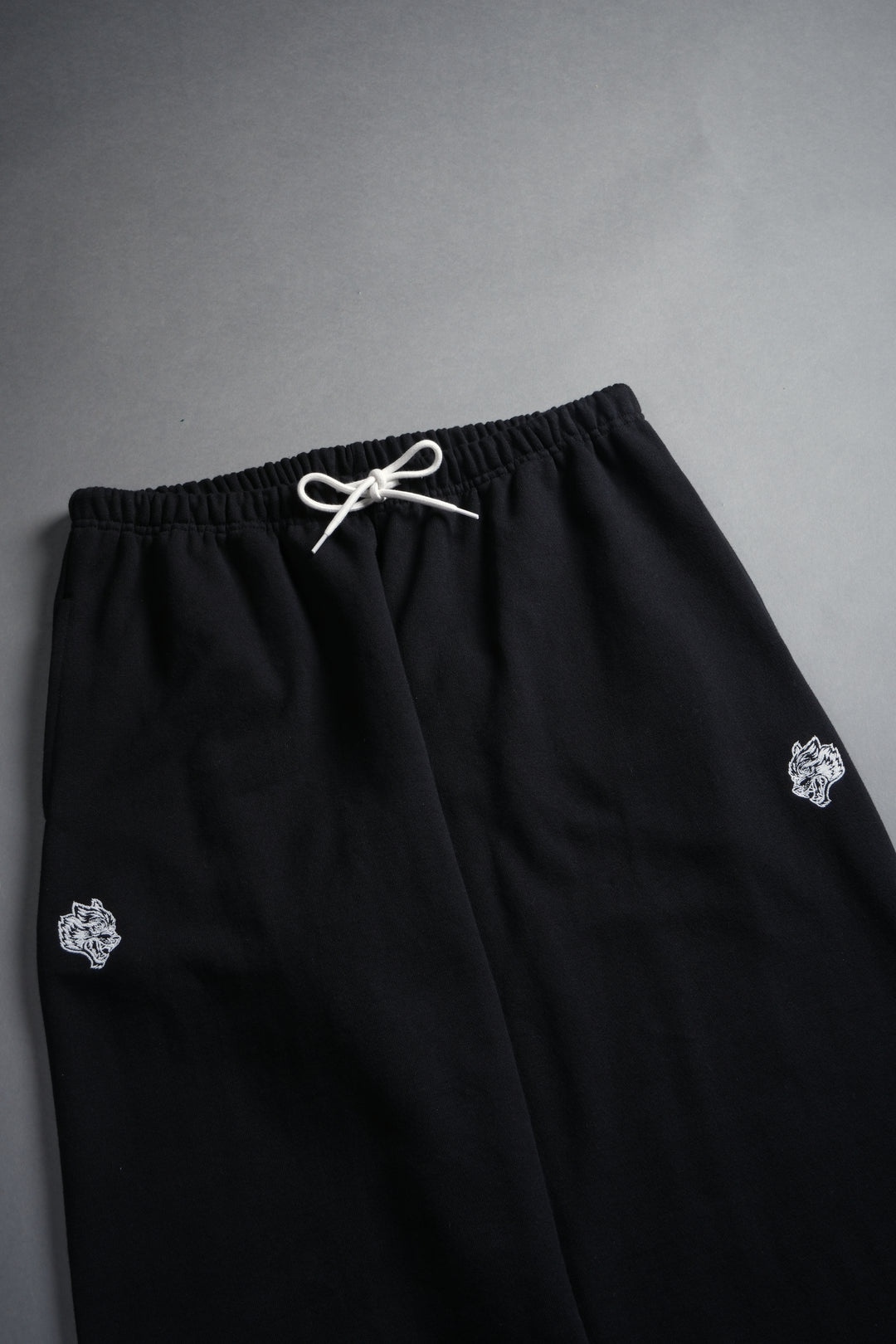 Dual Lounger Unisex Sweat Pants in Black