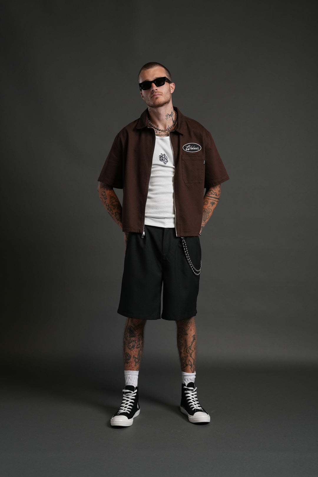 Our Lane Vince Shirt in Brown